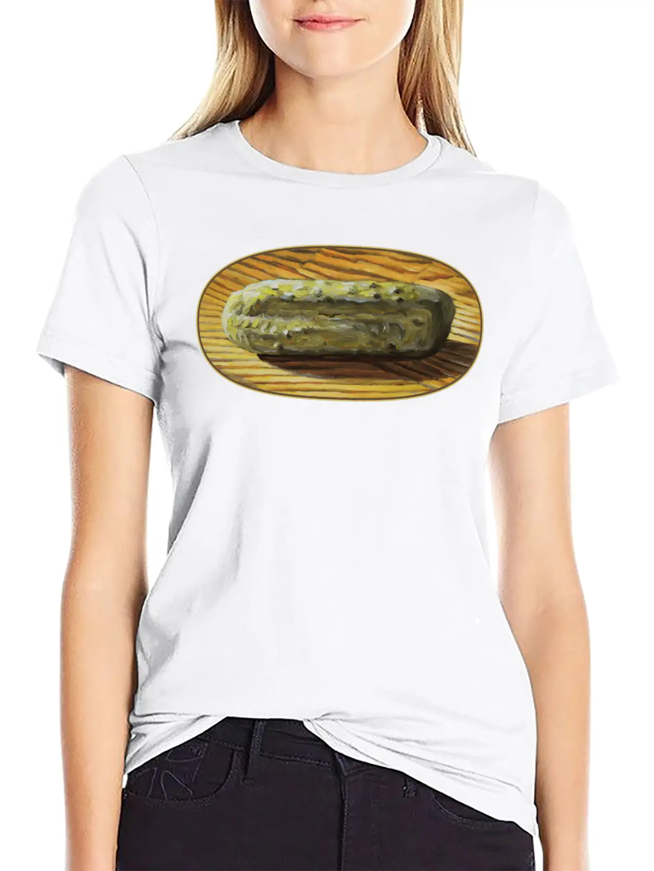 Crsip Dill Pickle Stylish Everyday T-Shirt – Unisex Basic Cotton Tee