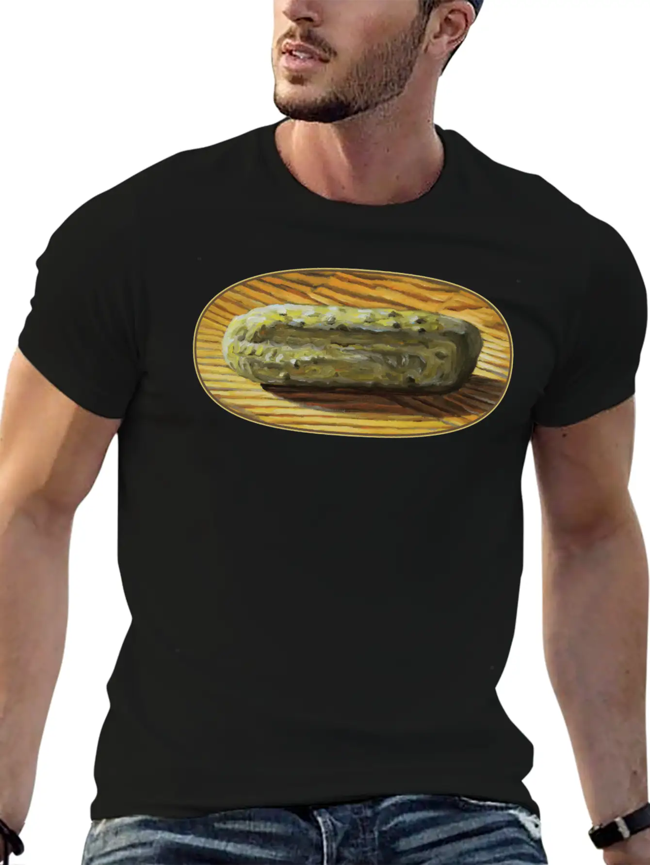 Crsip Dill Pickle Stylish Everyday T-Shirt – Unisex Basic Cotton Tee