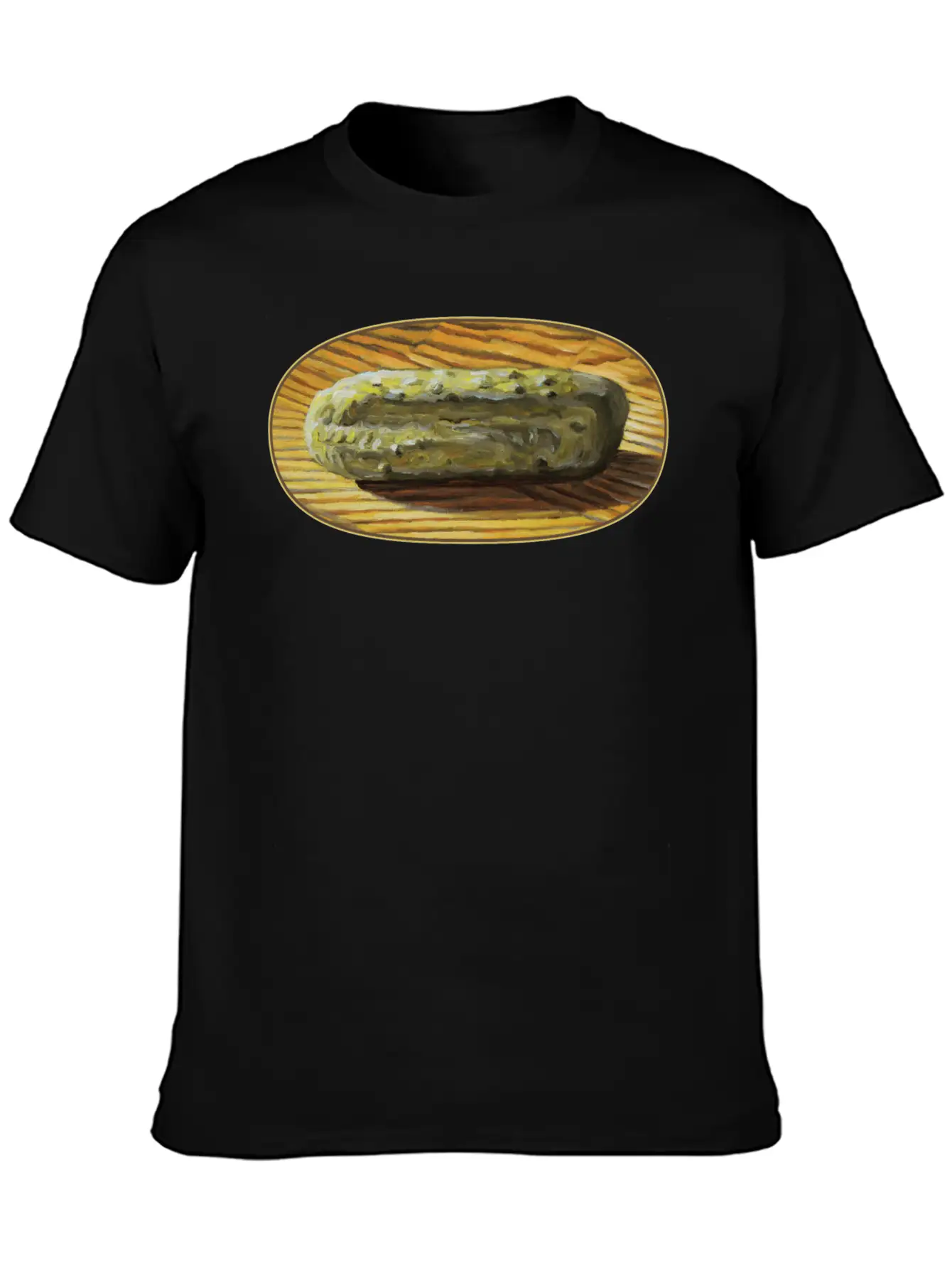 Crsip Dill Pickle Stylish Everyday T-Shirt – Unisex Basic Cotton Tee