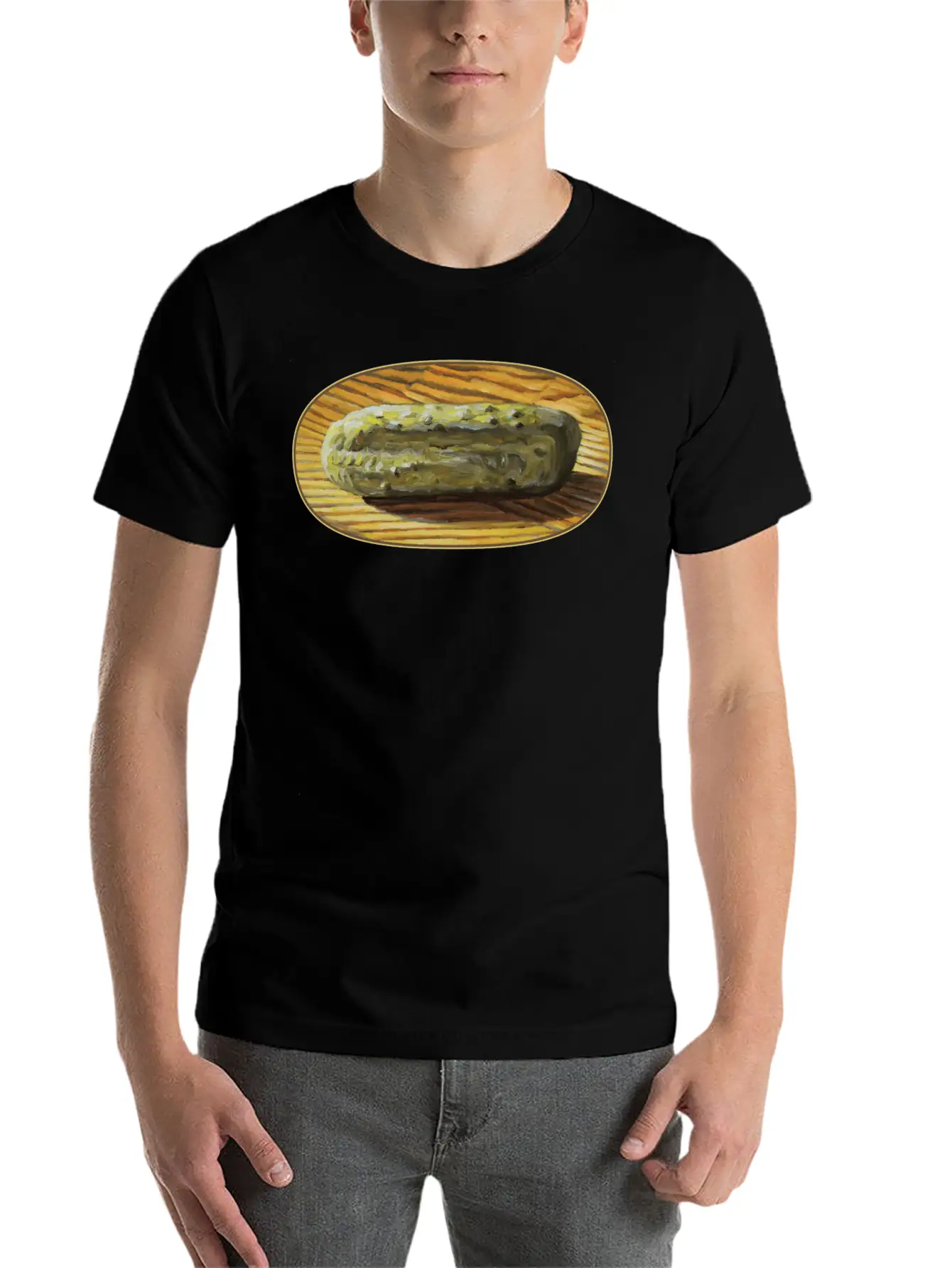 Crsip Dill Pickle Stylish Everyday T-Shirt – Unisex Basic Cotton Tee