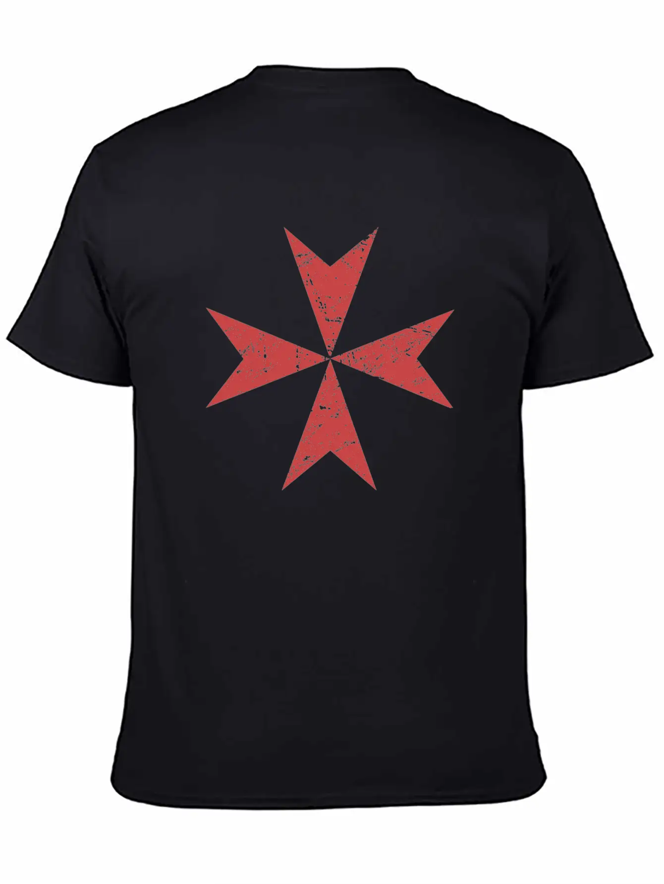 Crusader Cross | Renaissance Festival Design Stylish Everyday T-Shirt – Unisex Basic Cotton Tee