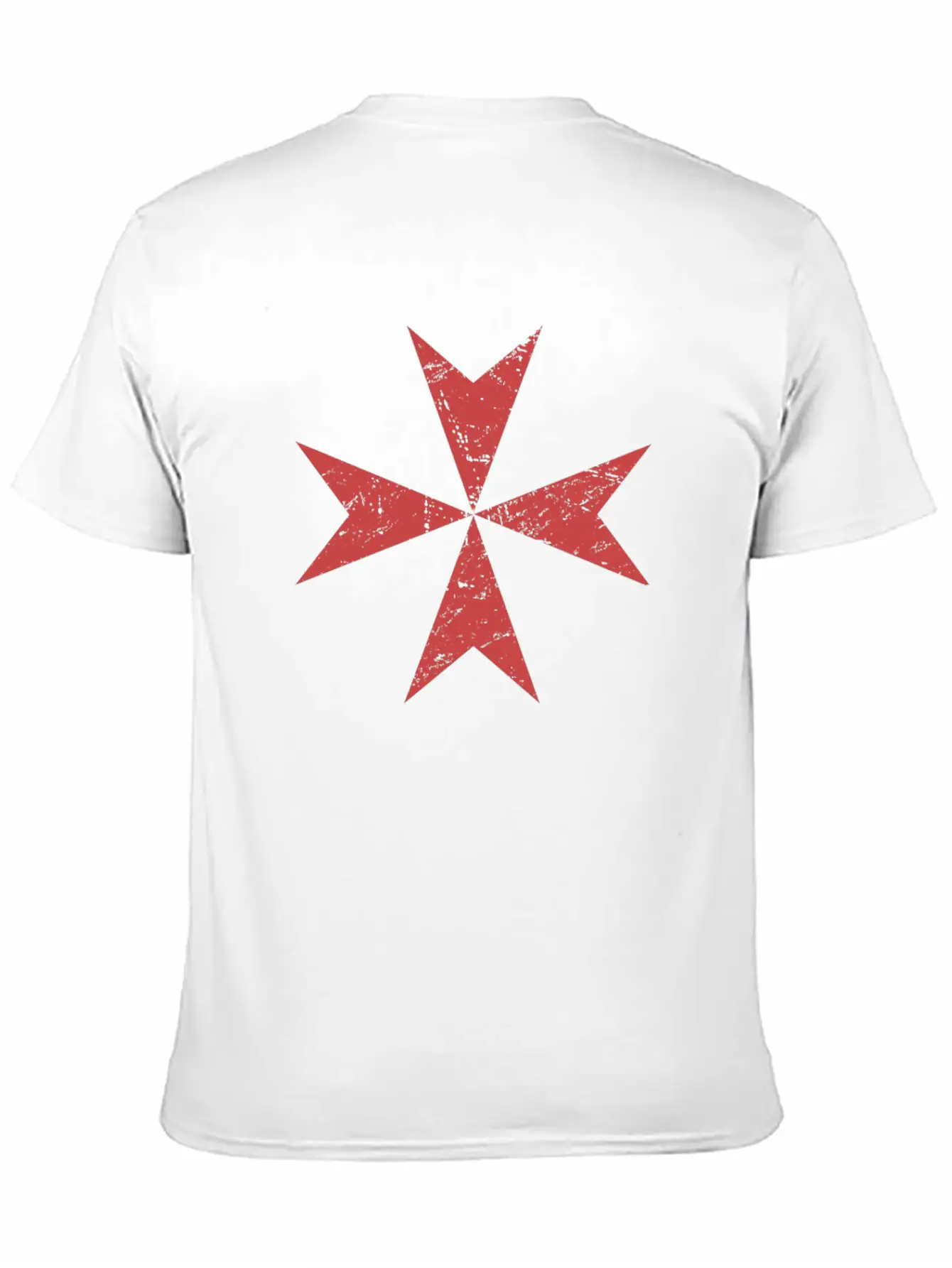 Crusader Cross | Renaissance Festival Design Stylish Everyday T-Shirt – Unisex Basic Cotton Tee