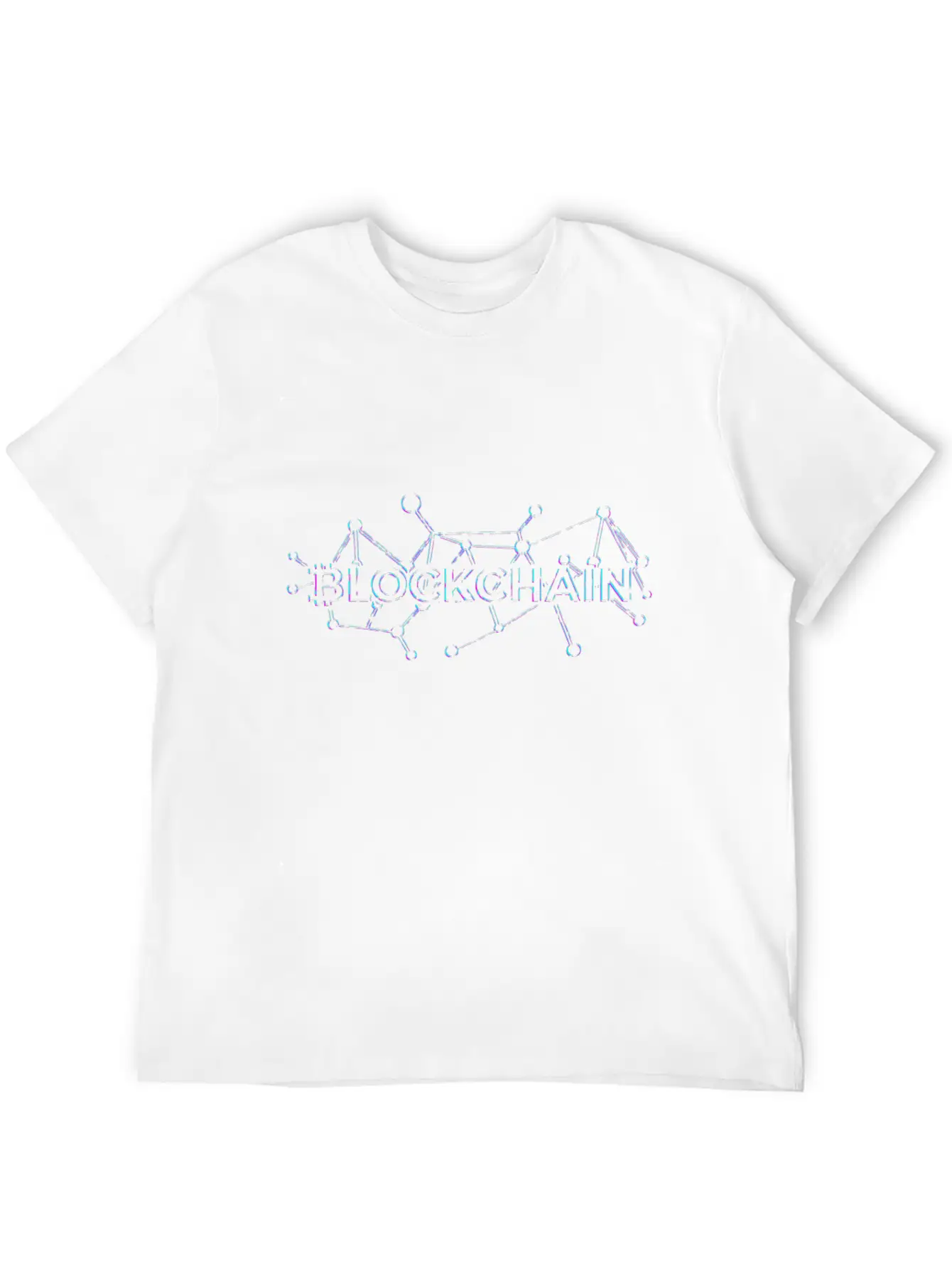 Crypto Blockchain, Bitcoin Unisex Short Sleeve Soft Cotton T-Shirt – Casual Everyday Wear