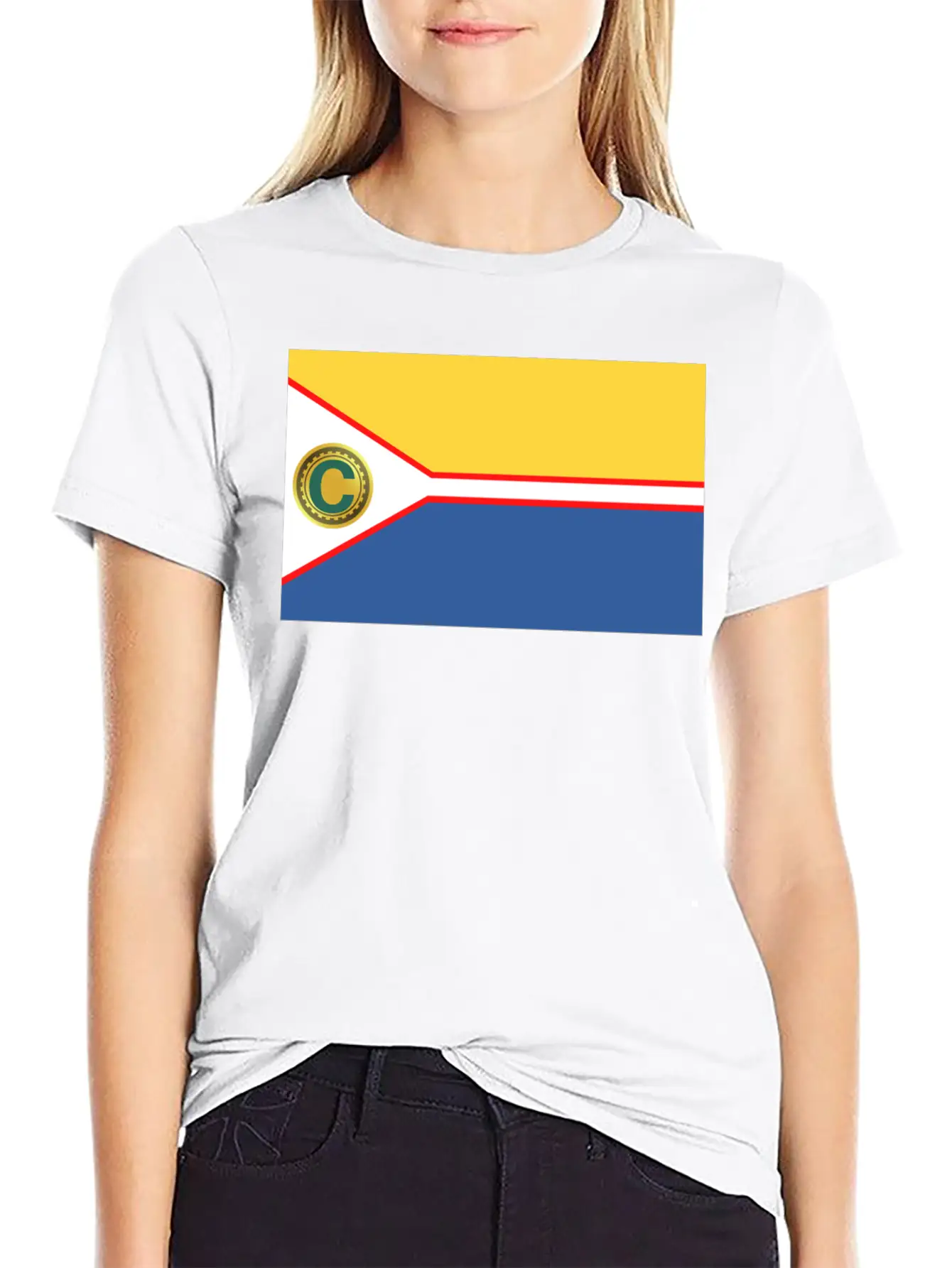 Crypto Flag Unisex Short Sleeve Soft Cotton T-Shirt – Casual Everyday Wear