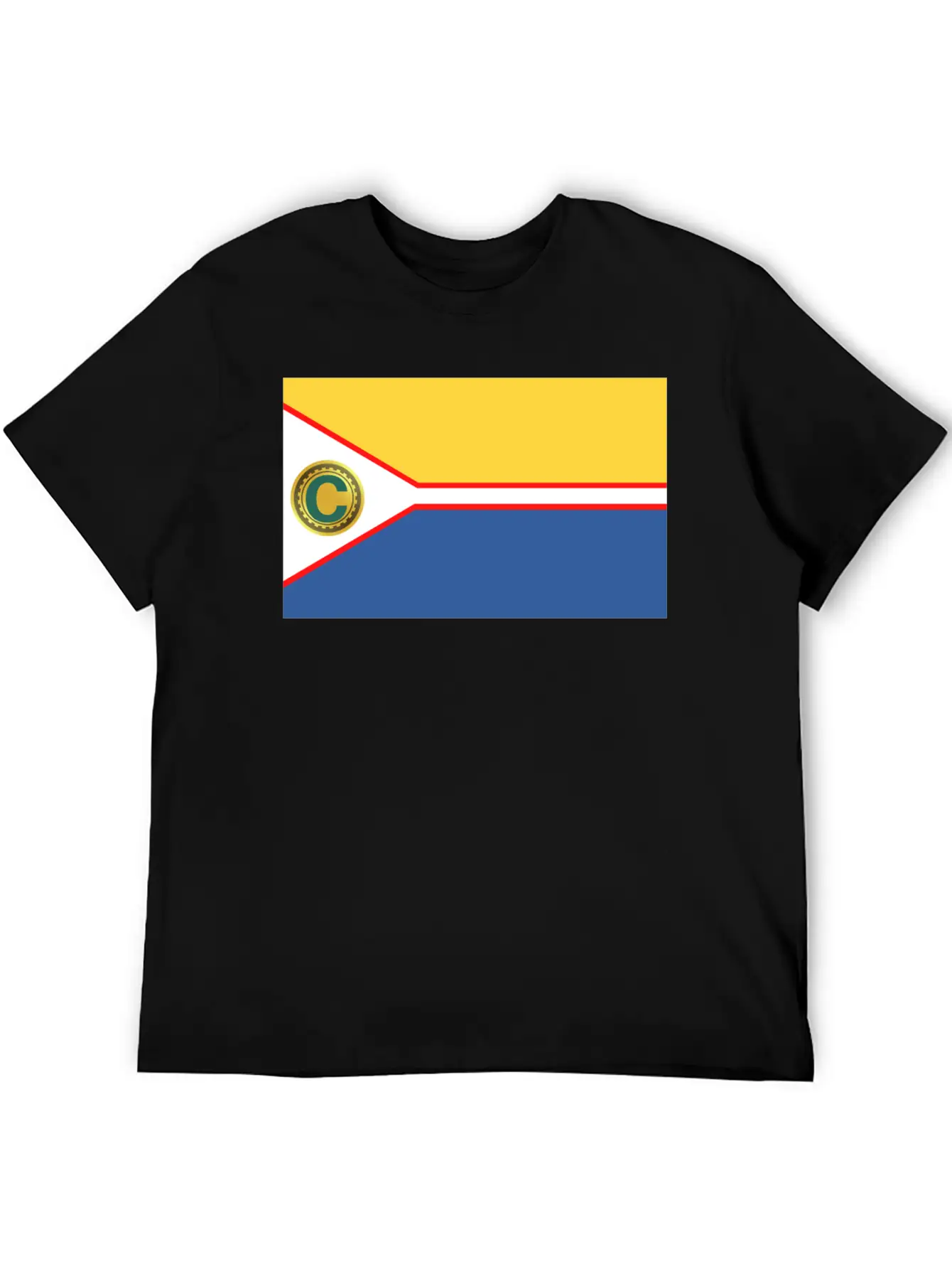 Crypto Flag Unisex Short Sleeve Soft Cotton T-Shirt – Casual Everyday Wear