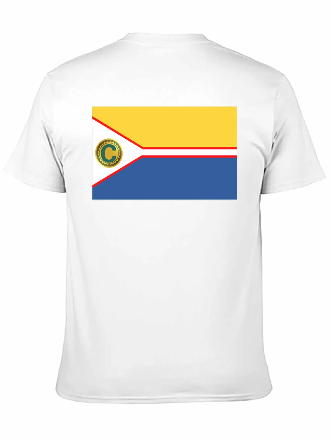 Crypto Flag Unisex Short Sleeve Soft Cotton T-Shirt – Casual Everyday Wear