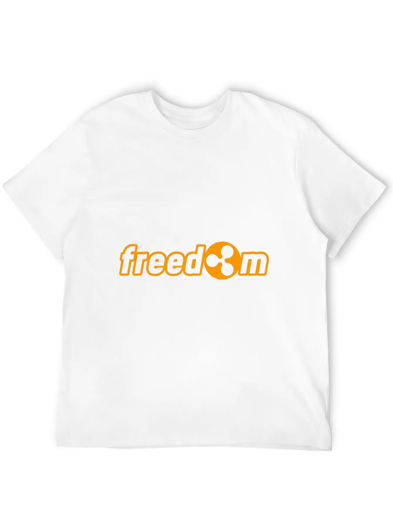 Crypto Freedom Ripple Bitcoin Cryptocurrency Gift Essential Unisex Summer Tee – Soft Cotton Casual Fit