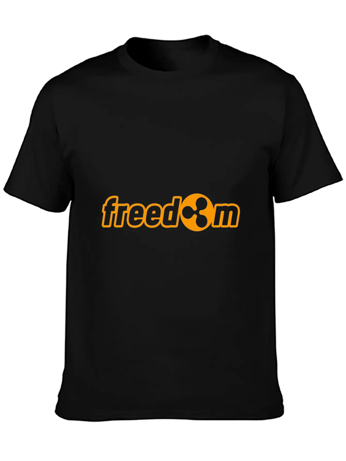 Crypto Freedom Ripple Bitcoin Cryptocurrency Gift Essential Unisex Summer Tee – Soft Cotton Casual Fit