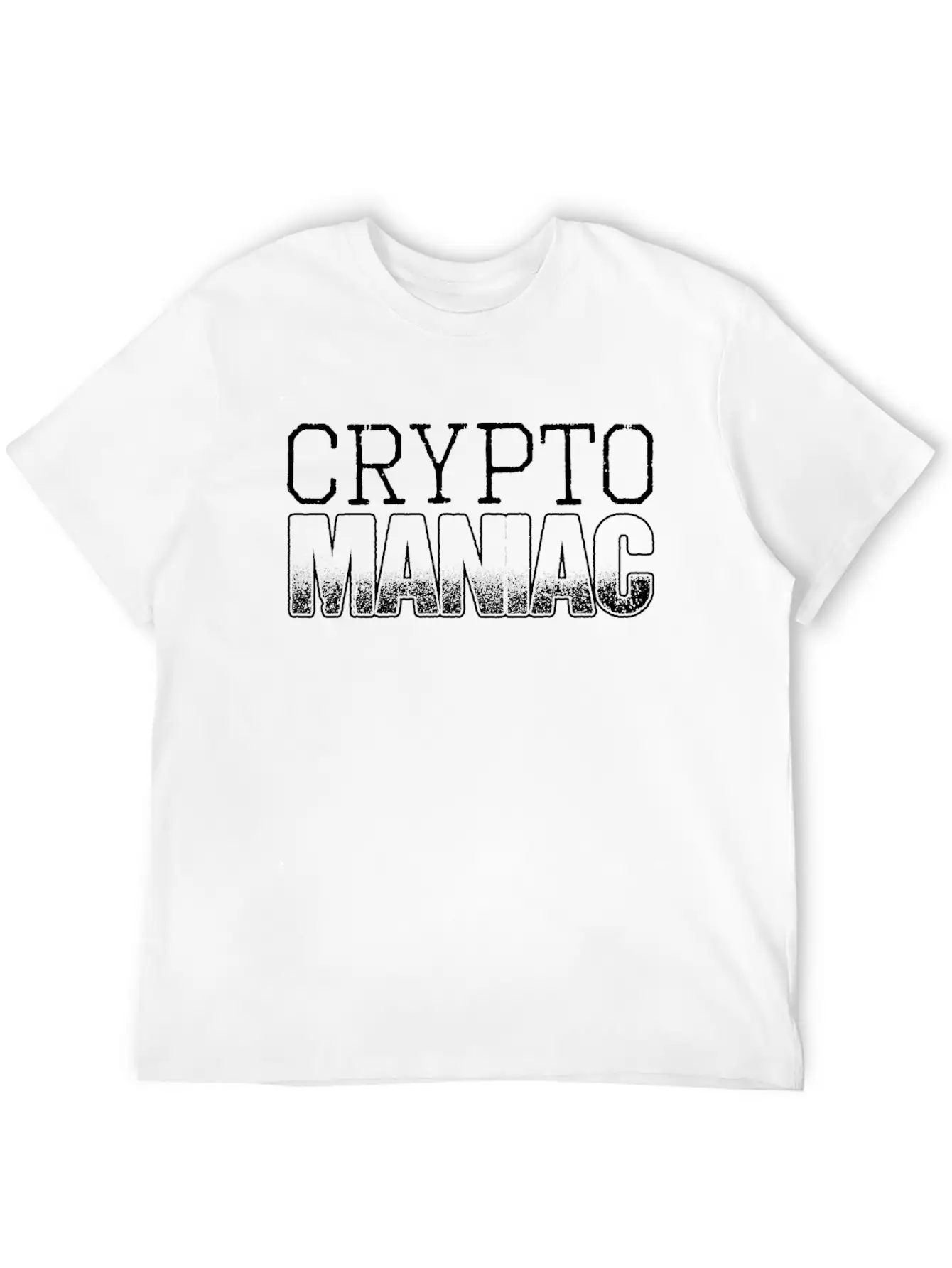 CRYPTO MANIAC CRYPTOCURRENCY Comfortable Minimalist Graphic Tee – Summer Style Essential