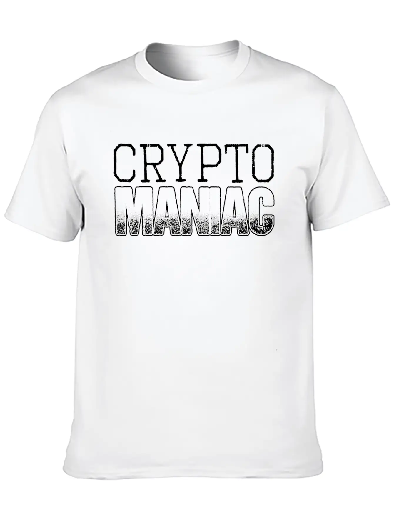 CRYPTO MANIAC CRYPTOCURRENCY Comfortable Minimalist Graphic Tee – Summer Style Essential