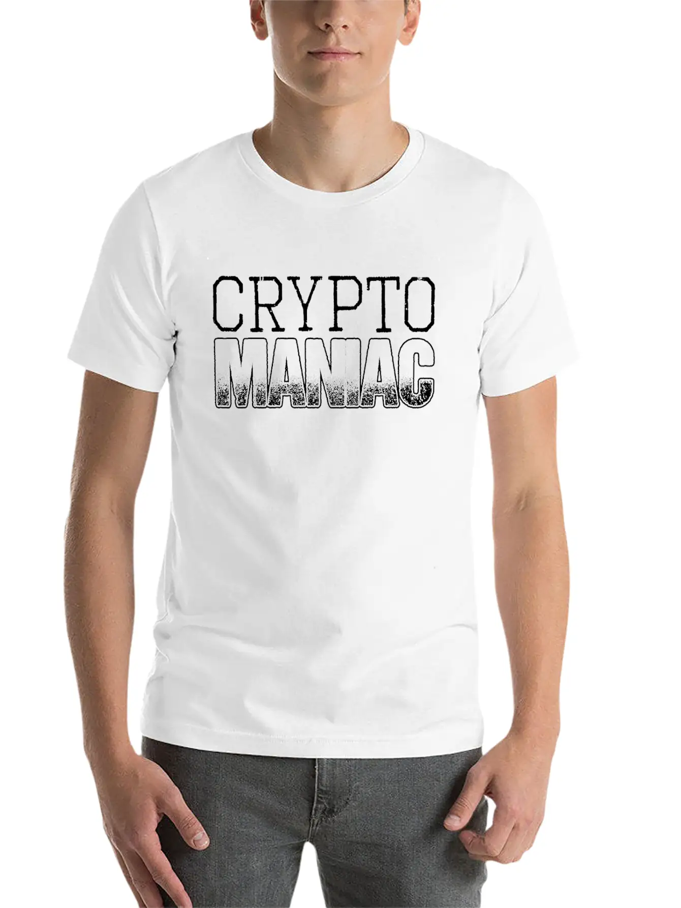 CRYPTO MANIAC CRYPTOCURRENCY Comfortable Minimalist Graphic Tee – Summer Style Essential
