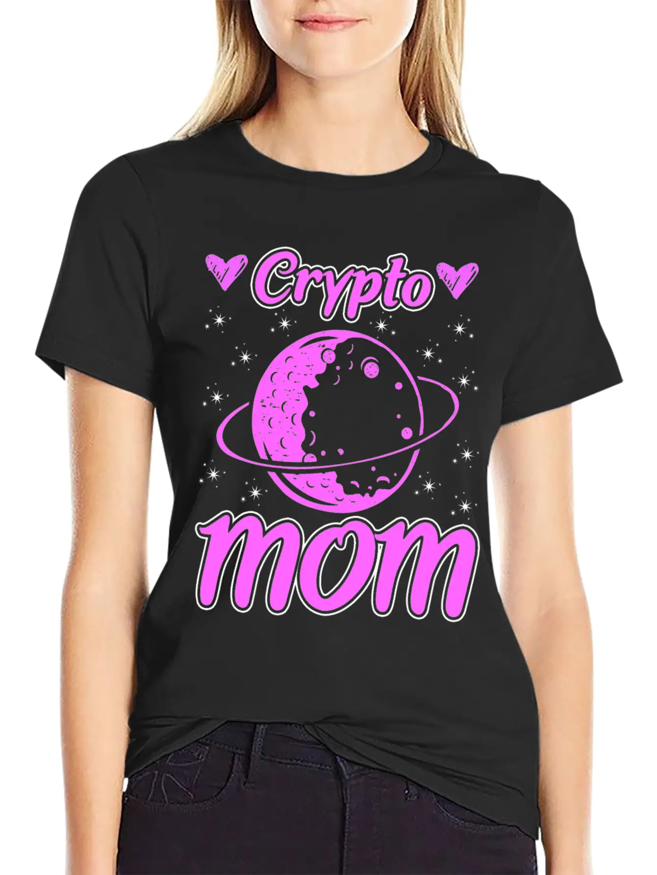 Crypto Mom Crypto Currency Mother Bitcoin Fan Geek Timeless Short Sleeve Tee – Comfy And Minimalist Design