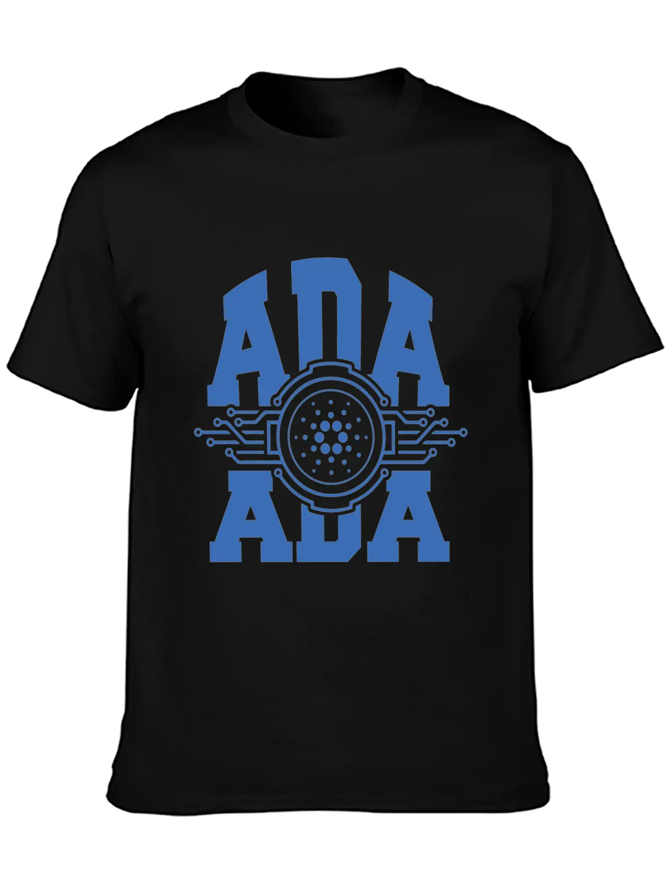 Cryptocurrency Cardano Ada Funny Fans T-shirt Comfortable Minimalist Graphic Tee – Summer Style Essential