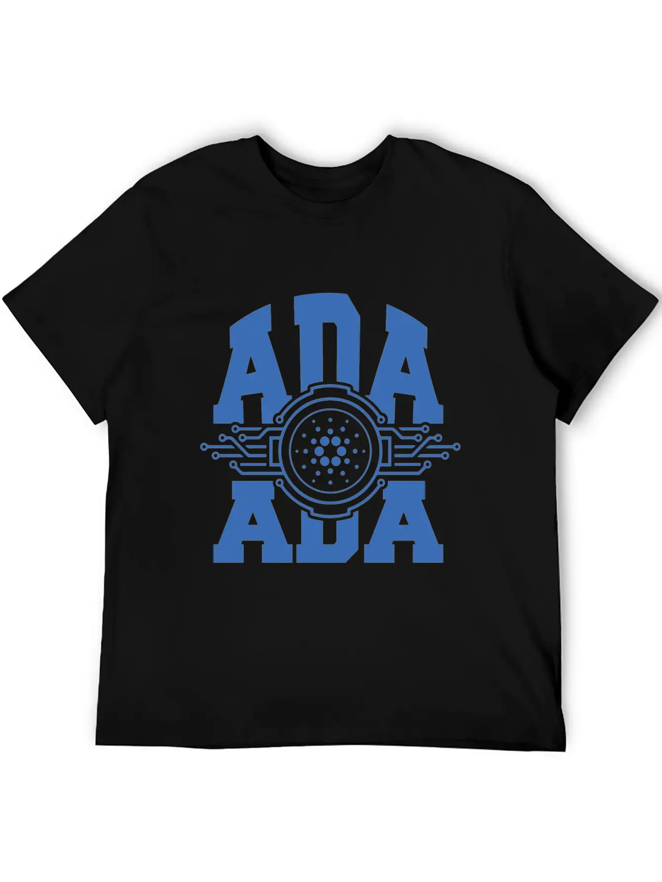 Cryptocurrency Cardano Ada Funny Fans T-shirt Comfortable Minimalist Graphic Tee – Summer Style Essential