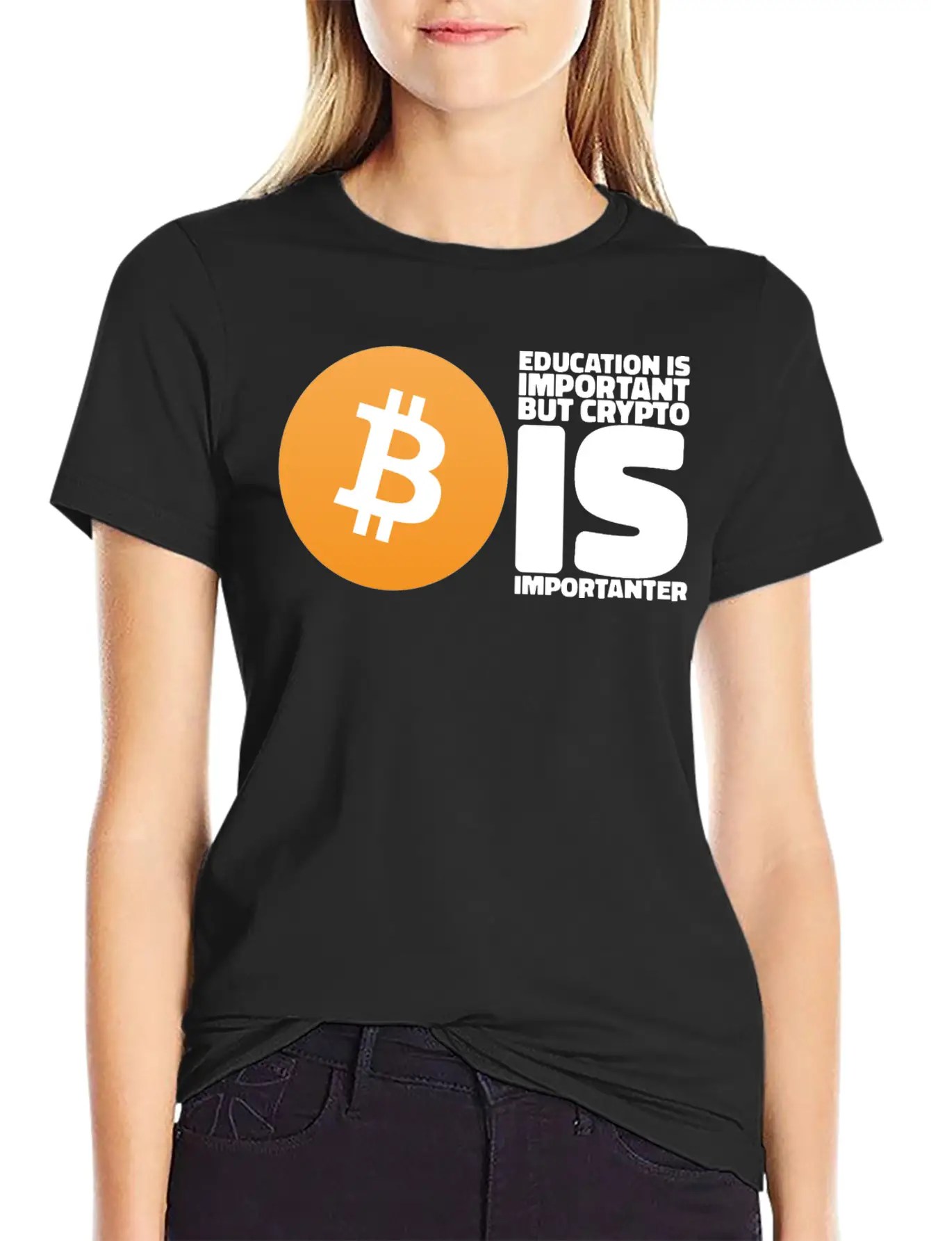 Cryptocurrency Gifts For Bitcoin Miner And Trader Basic Graphic T-Shirt – Daily Comfort In Soft Cotton