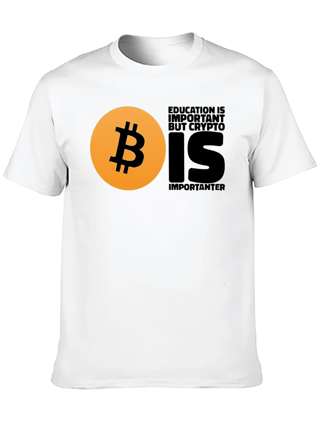 Cryptocurrency Gifts For Bitcoin Miner And Trader Basic Graphic T-Shirt – Daily Comfort In Soft Cotton