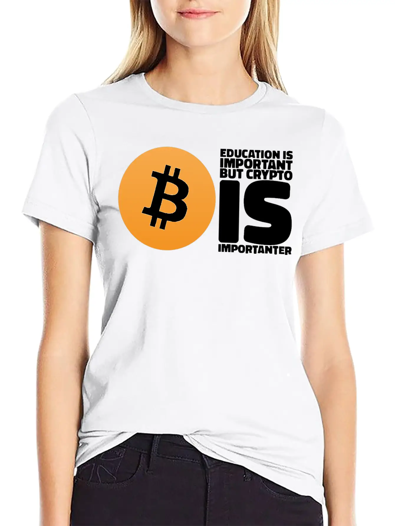 Cryptocurrency Gifts For Bitcoin Miner And Trader Basic Graphic T-Shirt – Daily Comfort In Soft Cotton