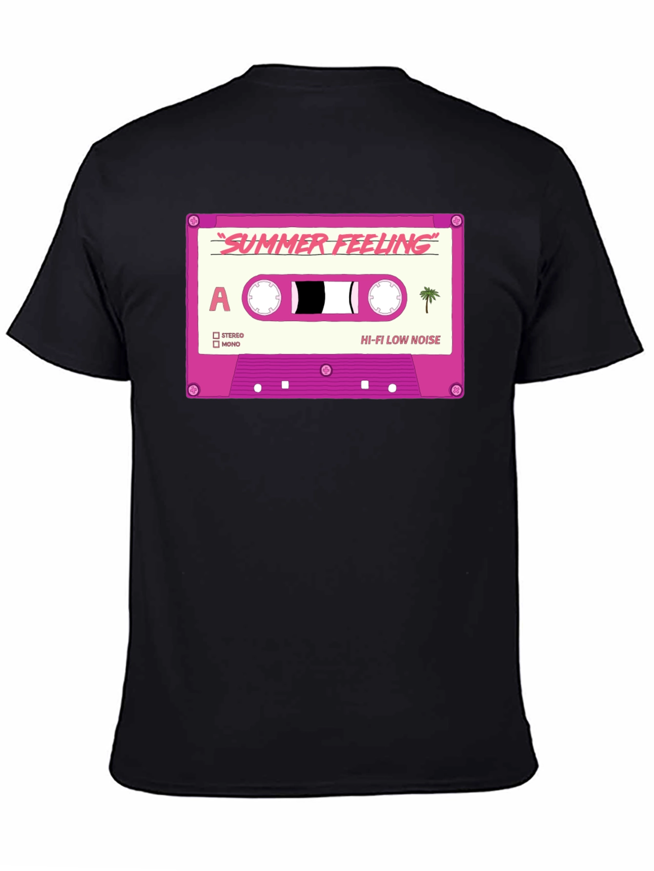 Summer Feeling Cassette Tape Graphic T-Shirt