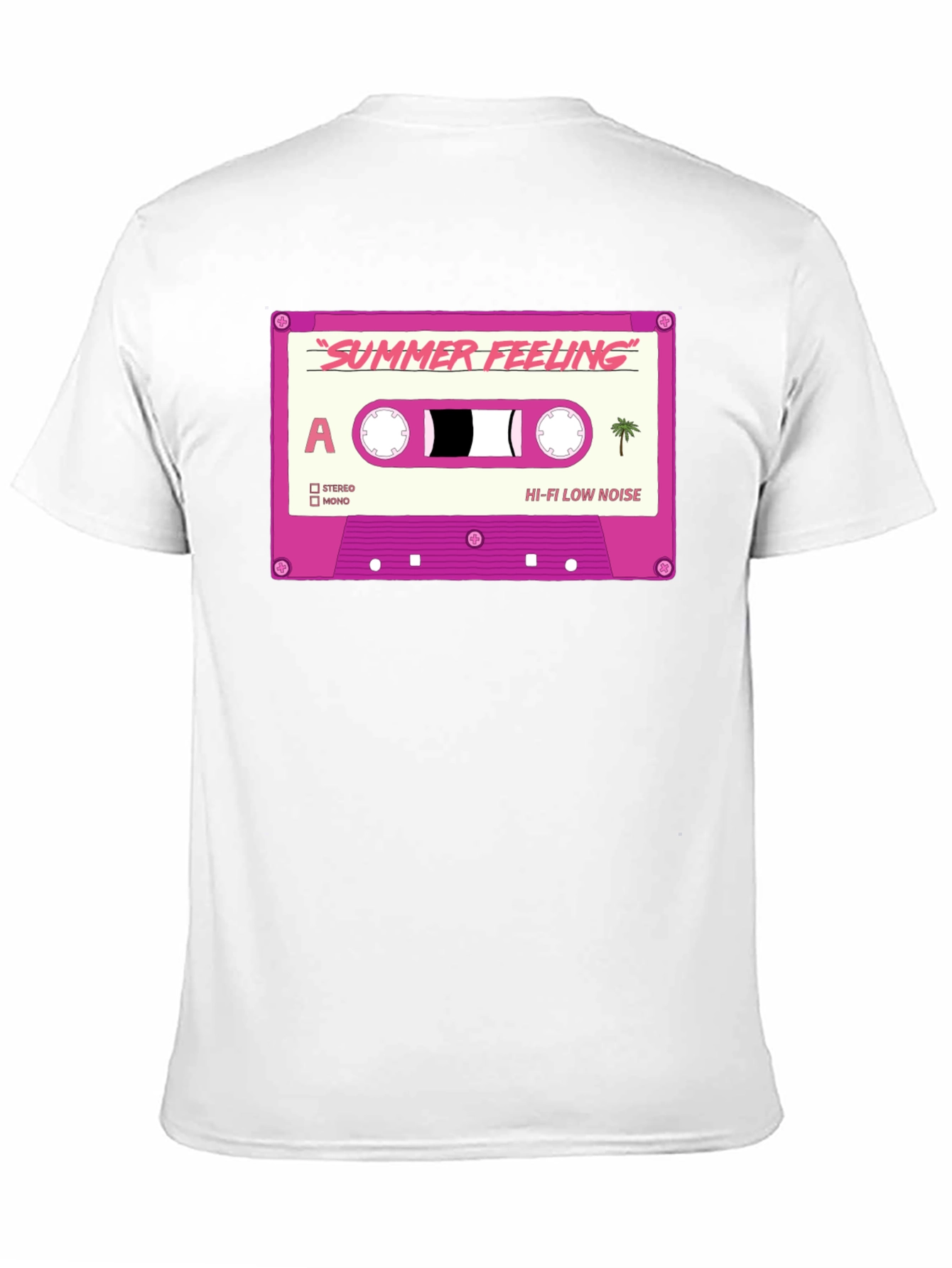 Summer Feeling Cassette Tape Graphic T-Shirt