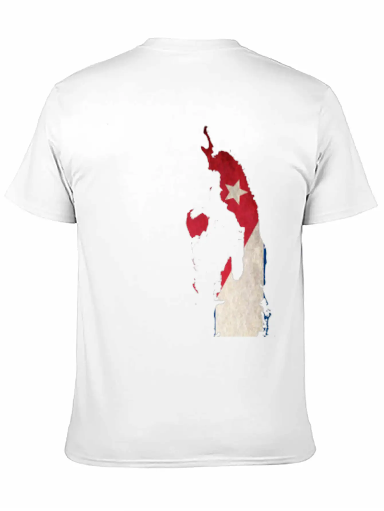 Cuba Flag Map Stylish Everyday T-Shirt – Unisex Basic Cotton Tee