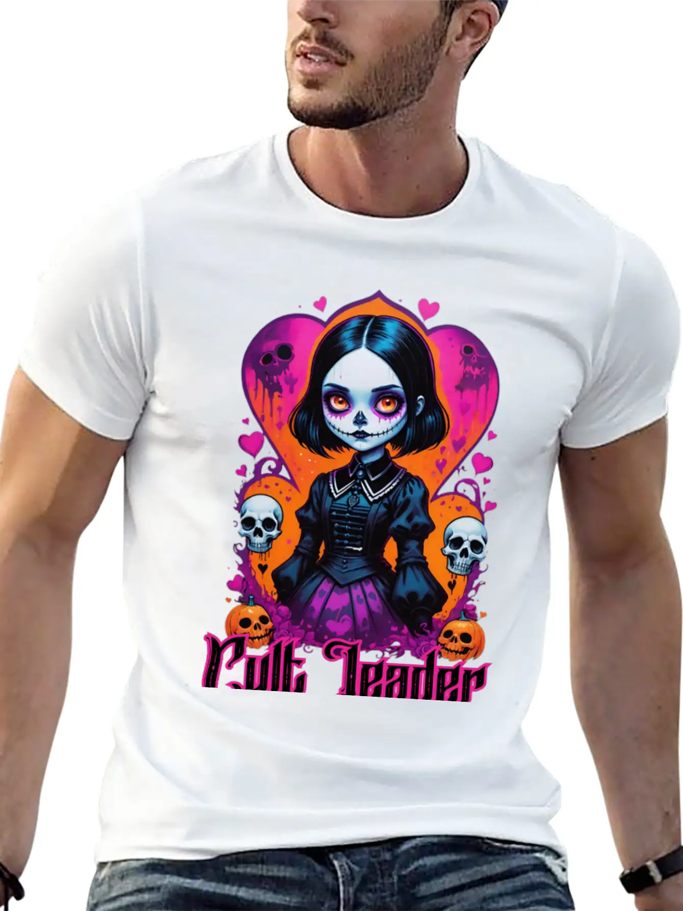 Cult Leader - Goth Girlz Stylish Everyday T-Shirt – Unisex Basic Cotton Tee