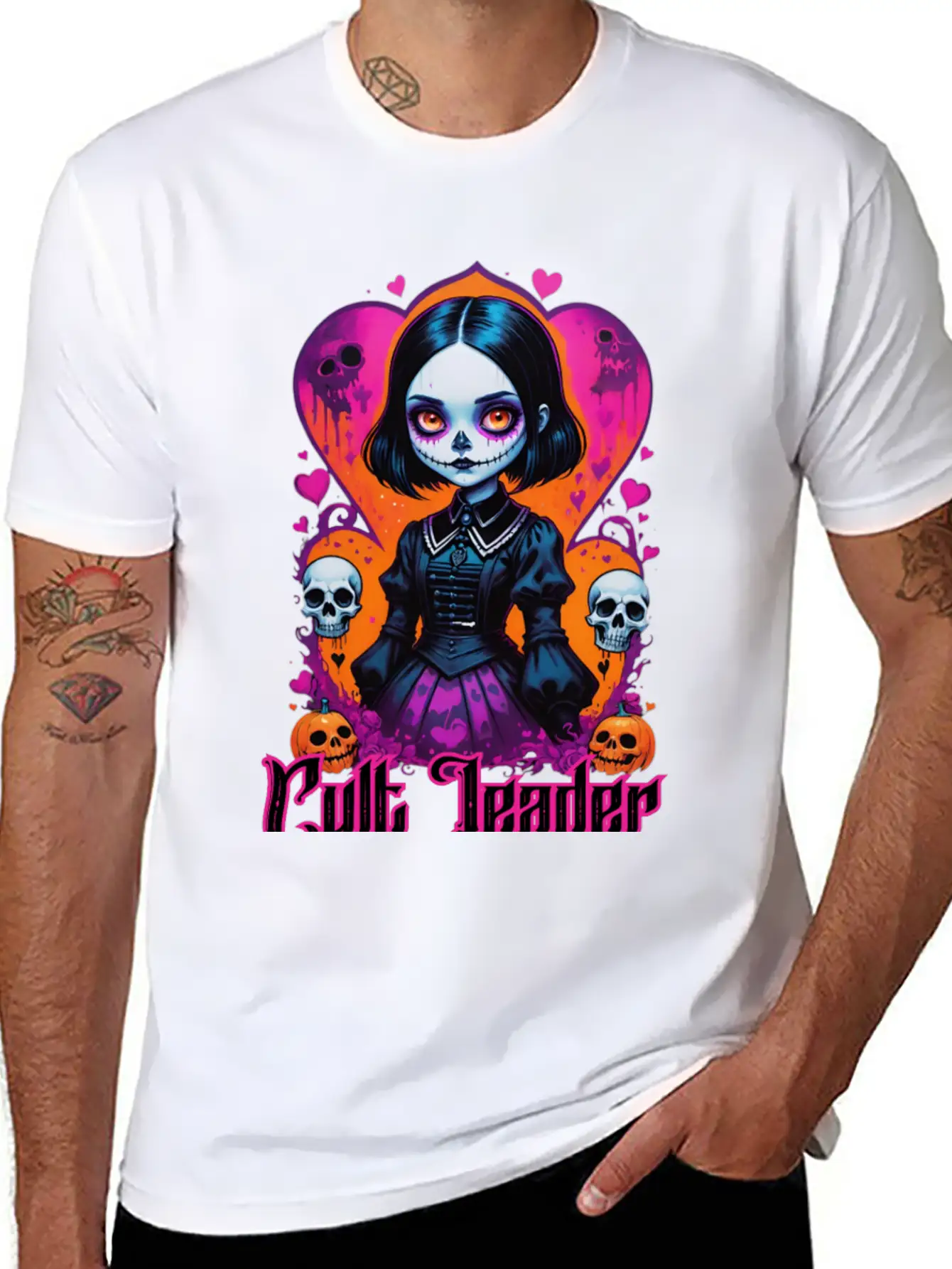 Cult Leader - Goth Girlz Stylish Everyday T-Shirt – Unisex Basic Cotton Tee