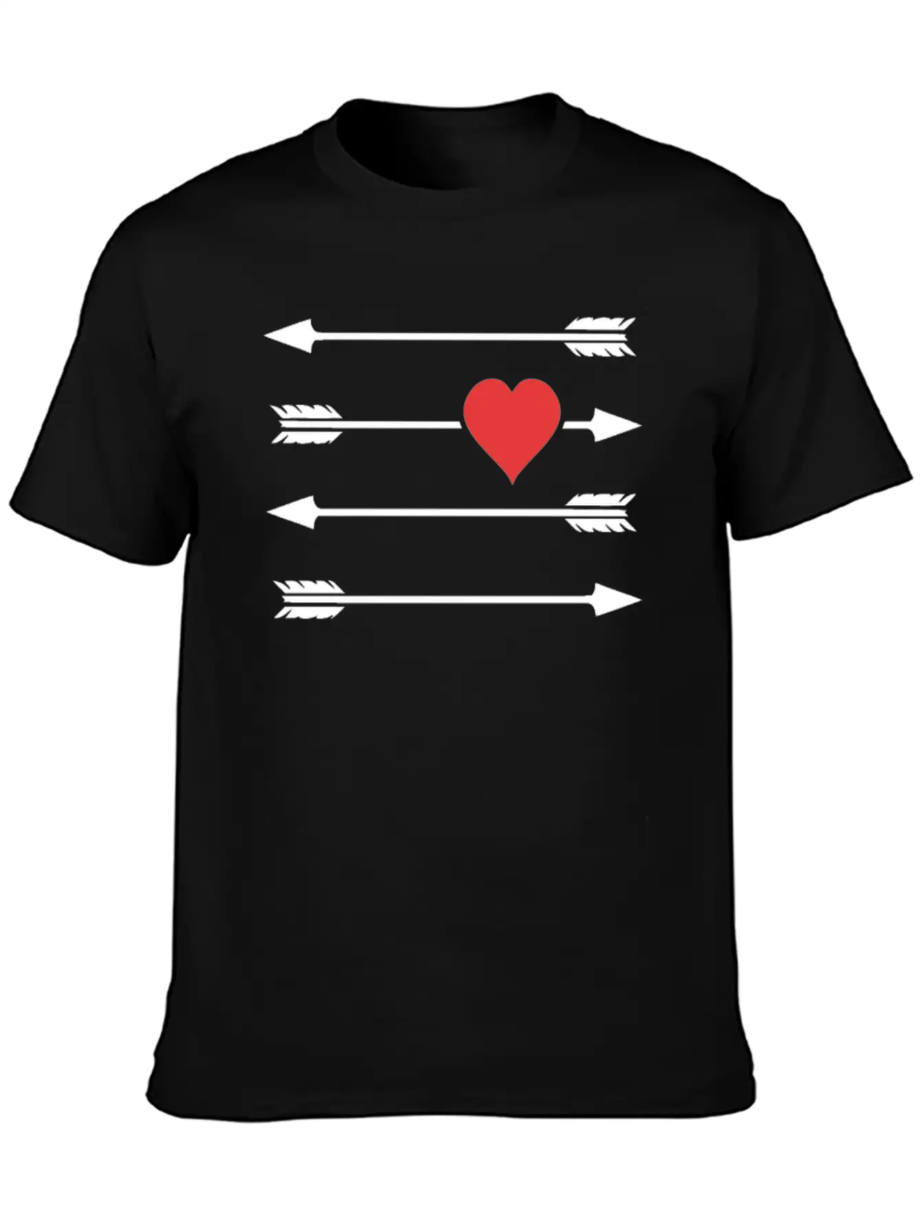 Cupid S Arrow Timeless Short Sleeve Tee – Comfy And Minimalist Design