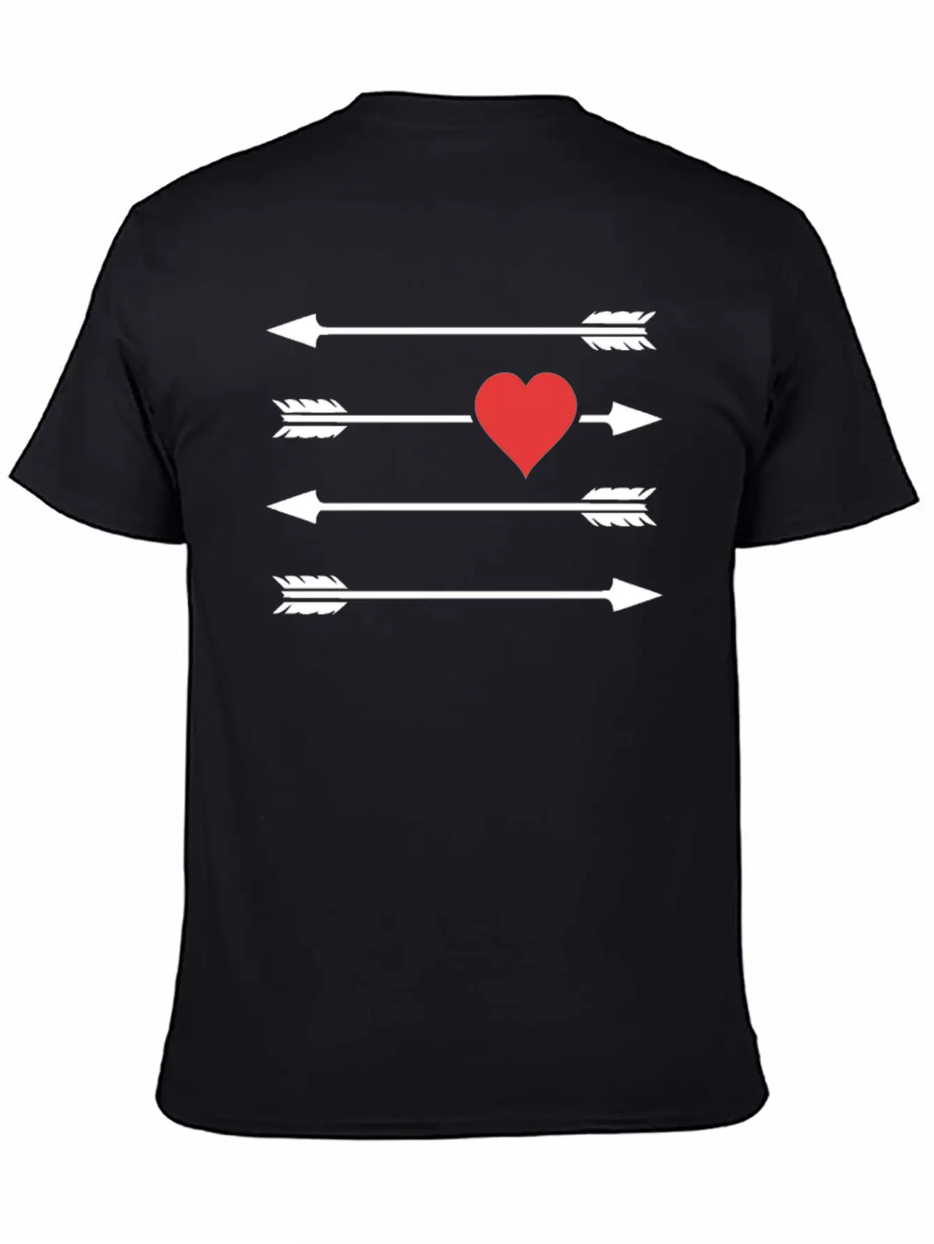 Cupid S Arrow Timeless Short Sleeve Tee – Comfy And Minimalist Design