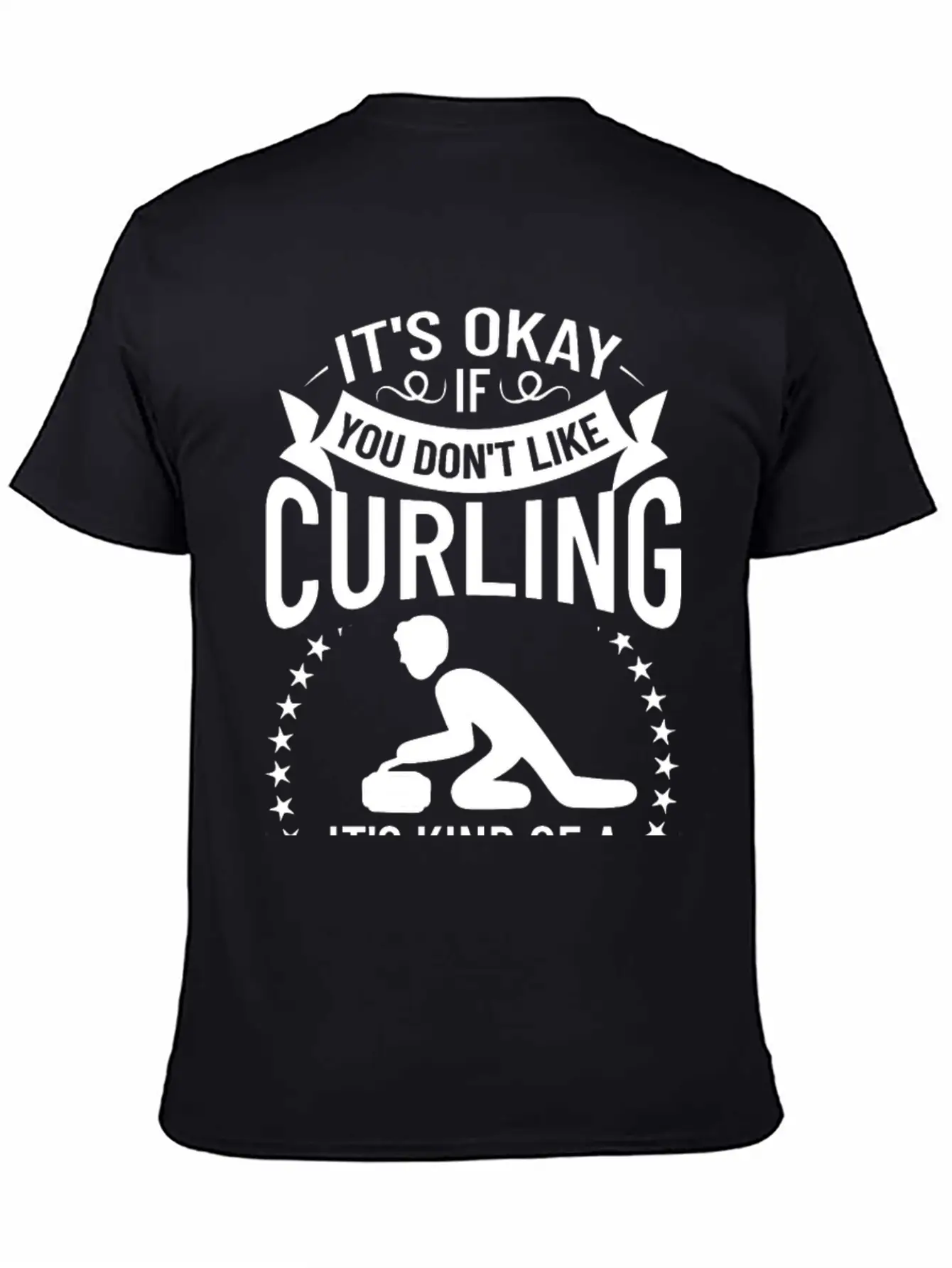 Curling Sport Game Curler Player Stones Broom Curl Timeless Short Sleeve Tee – Comfy And Minimalist Design
