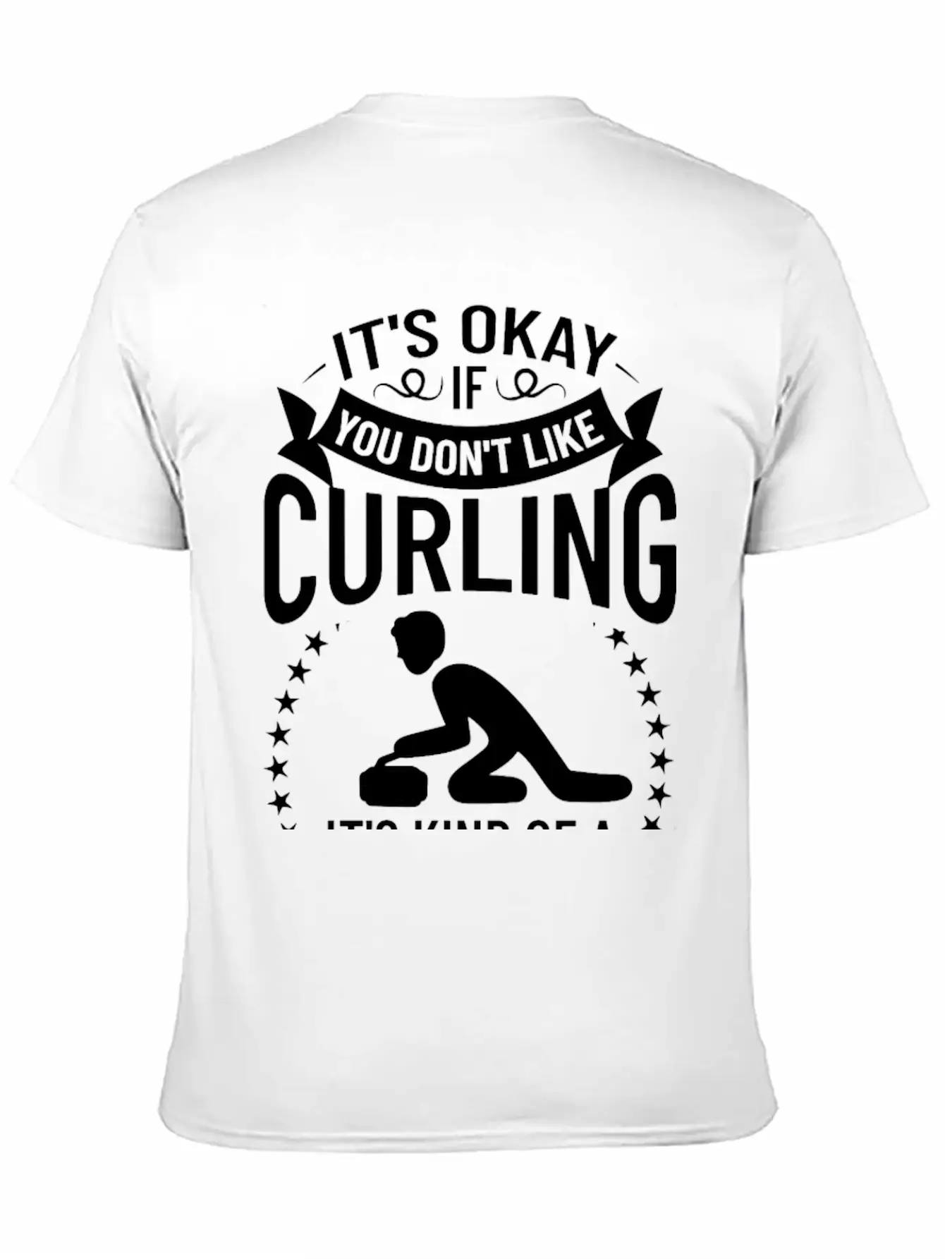 Curling Sport Game Curler Player Stones Broom Curl Timeless Short Sleeve Tee – Comfy And Minimalist Design