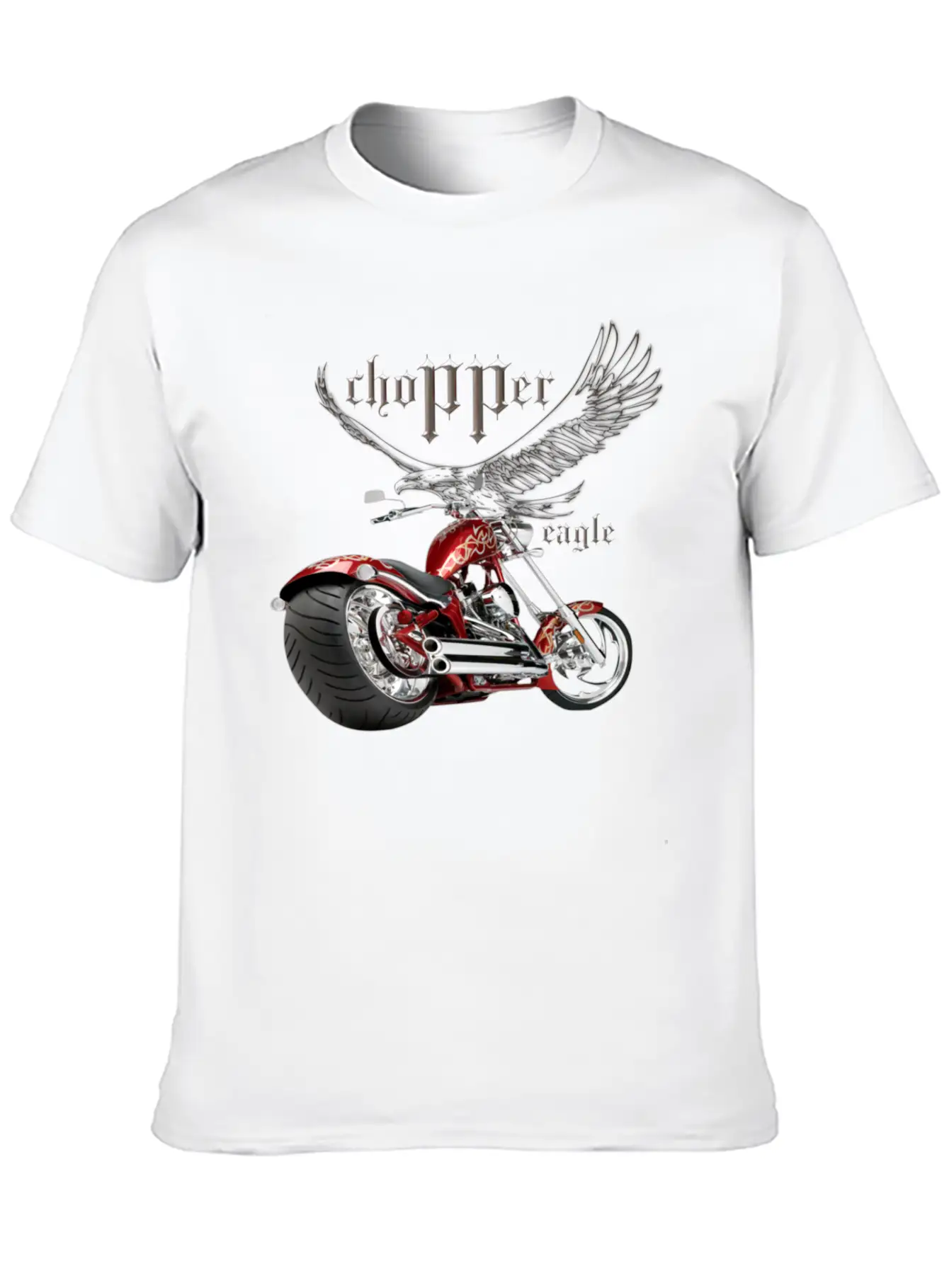 Custom Chopper Essential Unisex Summer Tee – Soft Cotton Casual Fit