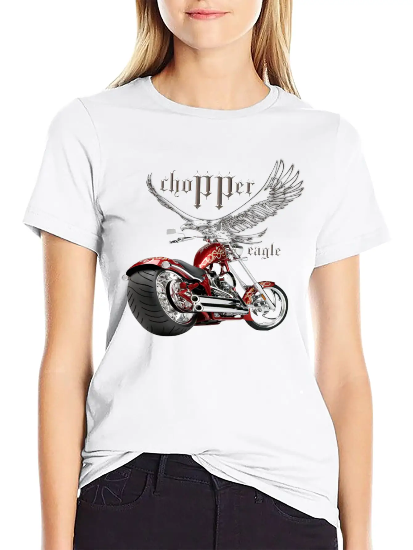 Custom Chopper Essential Unisex Summer Tee – Soft Cotton Casual Fit