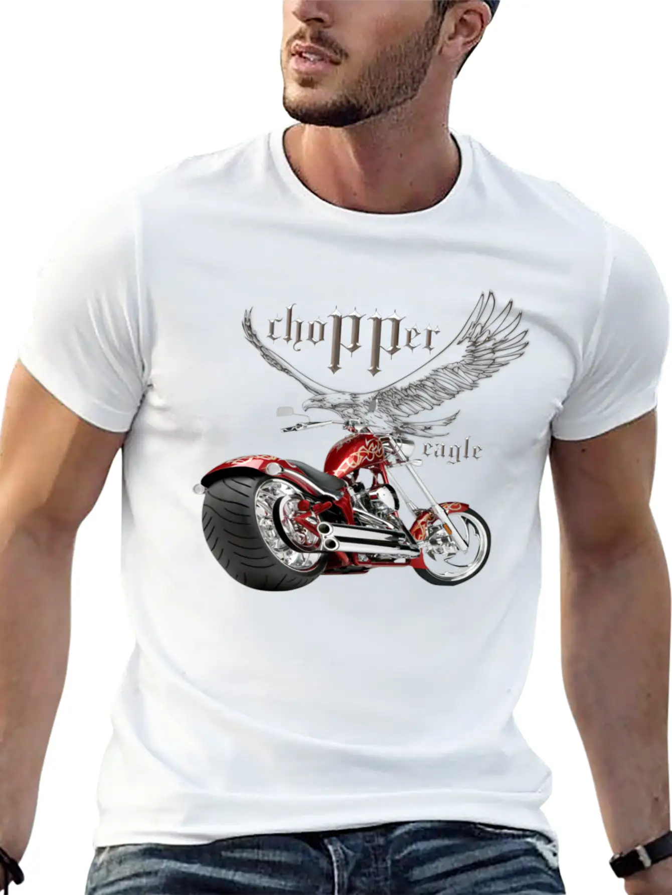 Custom Chopper Essential Unisex Summer Tee – Soft Cotton Casual Fit
