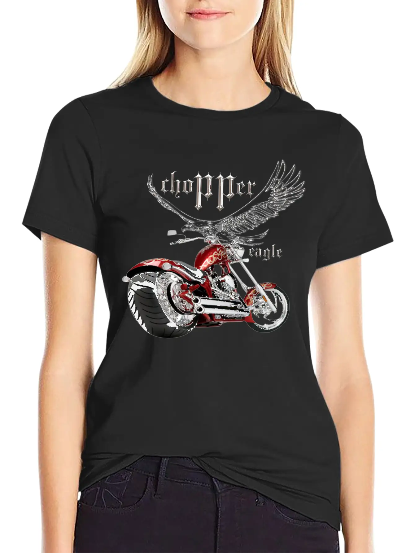 Custom Chopper Essential Unisex Summer Tee – Soft Cotton Casual Fit