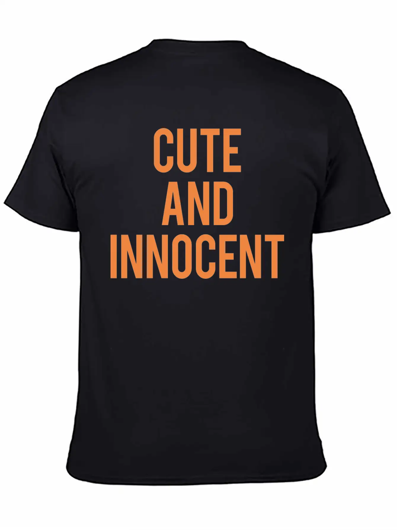 CUTE AND INNOCENT Unisex Short Sleeve Soft Cotton T-Shirt – Casual Everyday Wear