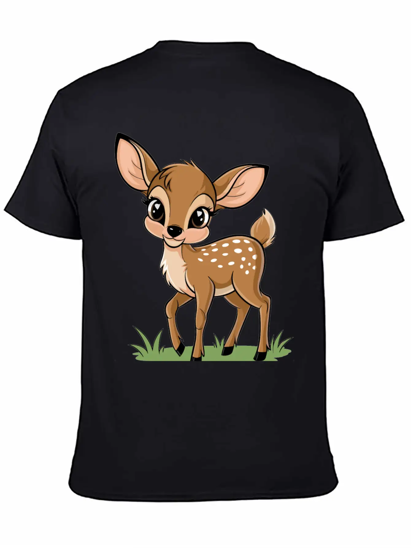 Cute Baby Deer Fawn Stylish Everyday T-Shirt – Unisex Basic Cotton Tee