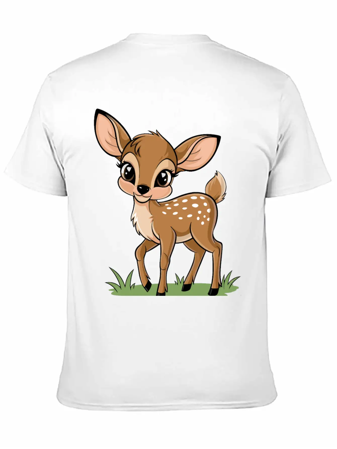Cute Baby Deer Fawn Stylish Everyday T-Shirt – Unisex Basic Cotton Tee