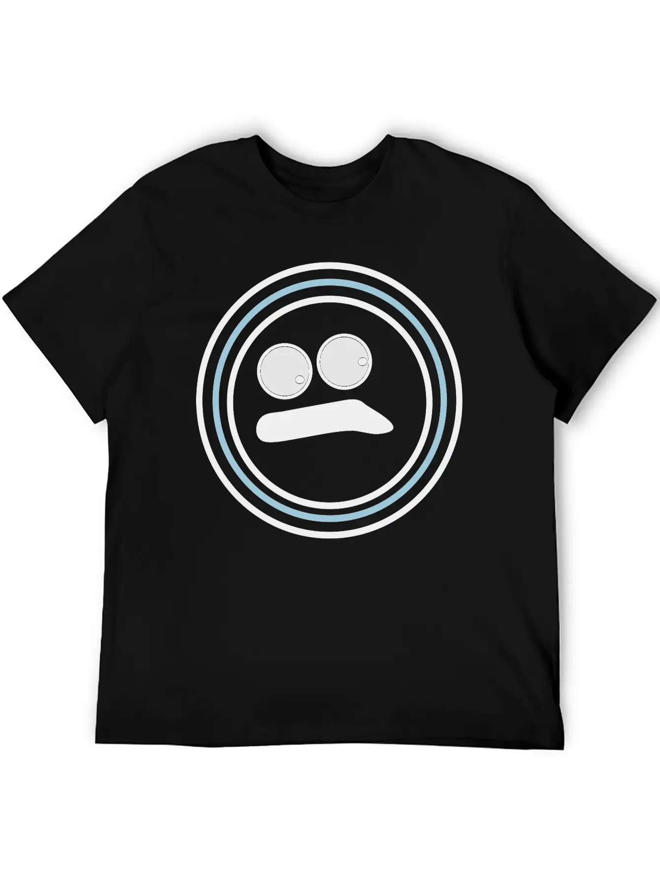 Cute Emotional Face Huh Essential Unisex Summer Tee – Soft Cotton Casual Fit