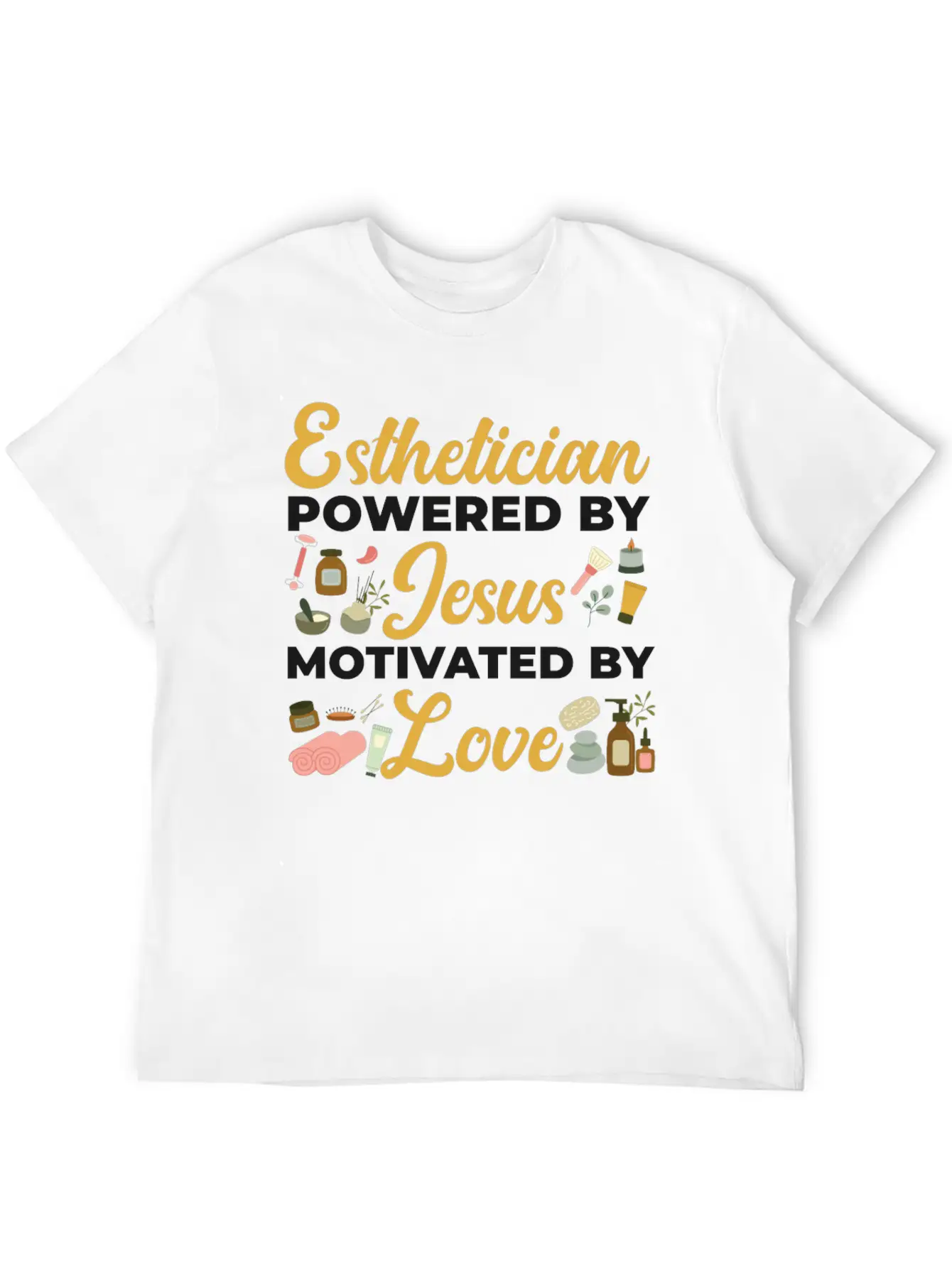 Cute Esthetician Skincare Essential Unisex Summer Tee – Soft Cotton Casual Fit