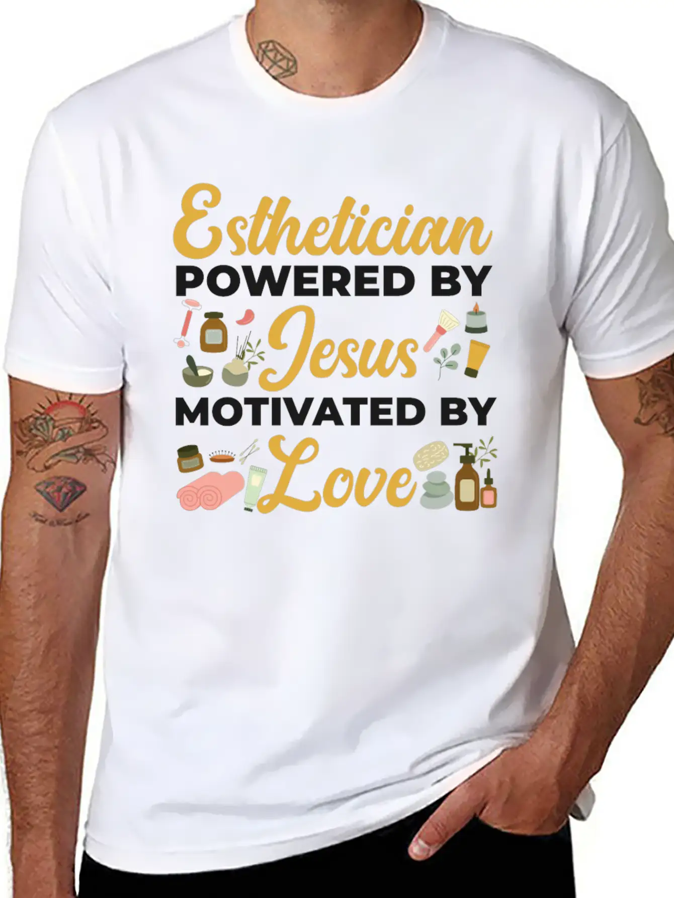 Cute Esthetician Skincare Essential Unisex Summer Tee – Soft Cotton Casual Fit
