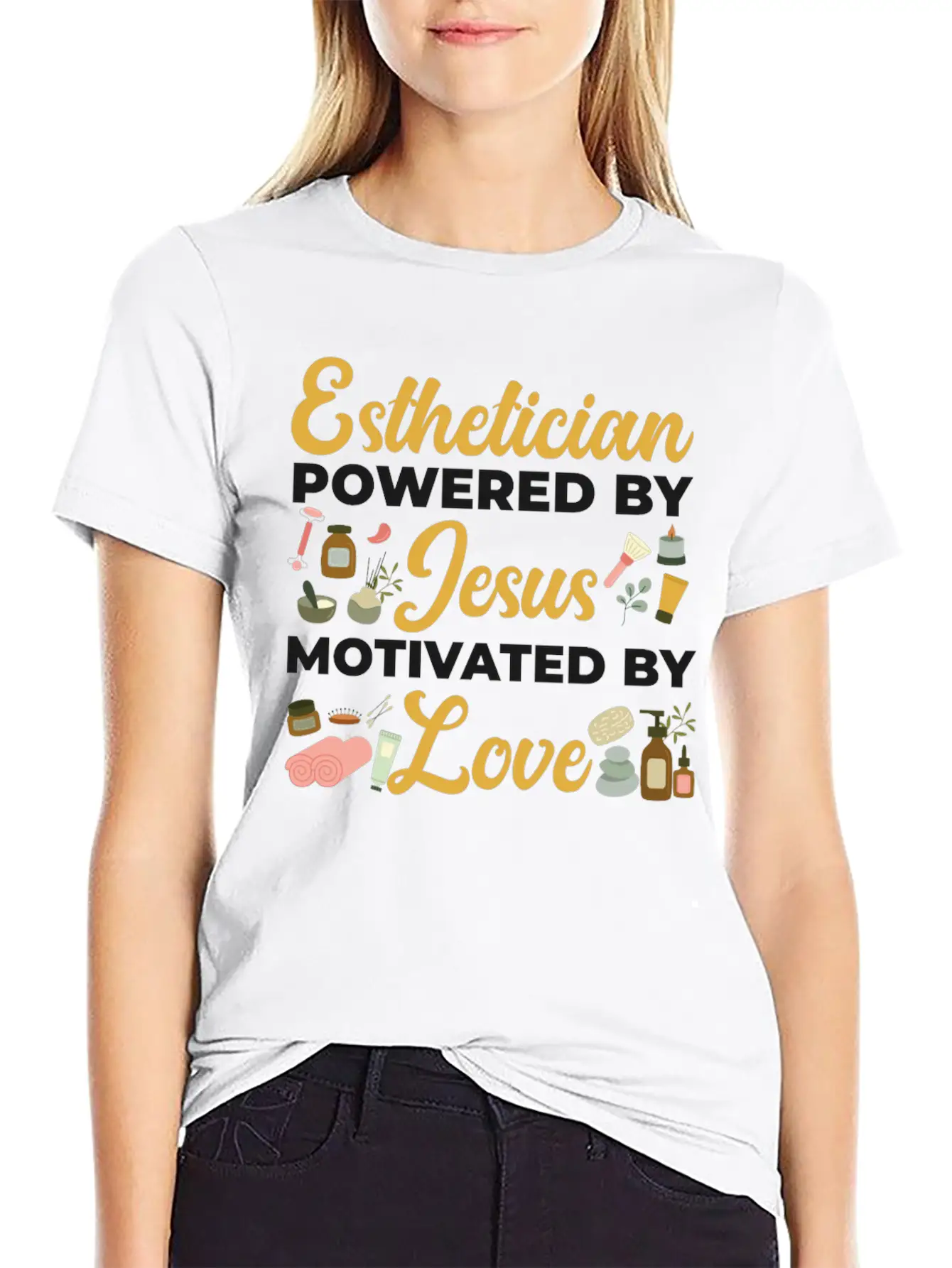 Cute Esthetician Skincare Essential Unisex Summer Tee – Soft Cotton Casual Fit
