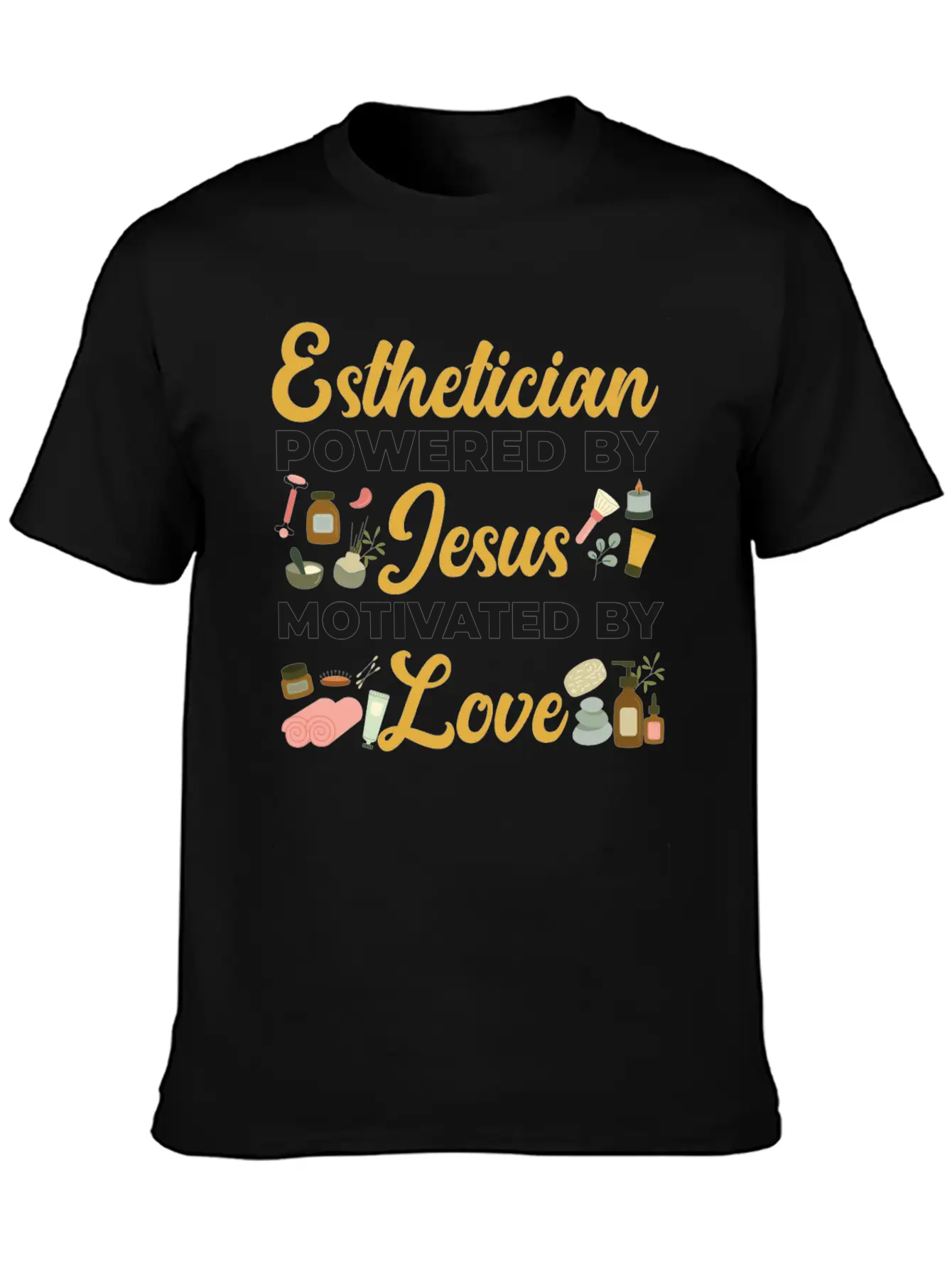 Cute Esthetician Skincare Essential Unisex Summer Tee – Soft Cotton Casual Fit