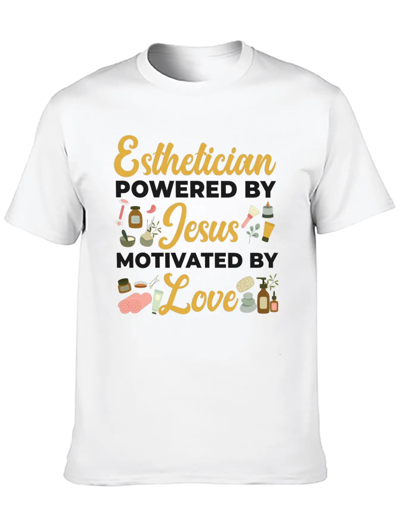 Cute Esthetician Skincare Essential Unisex Summer Tee – Soft Cotton Casual Fit