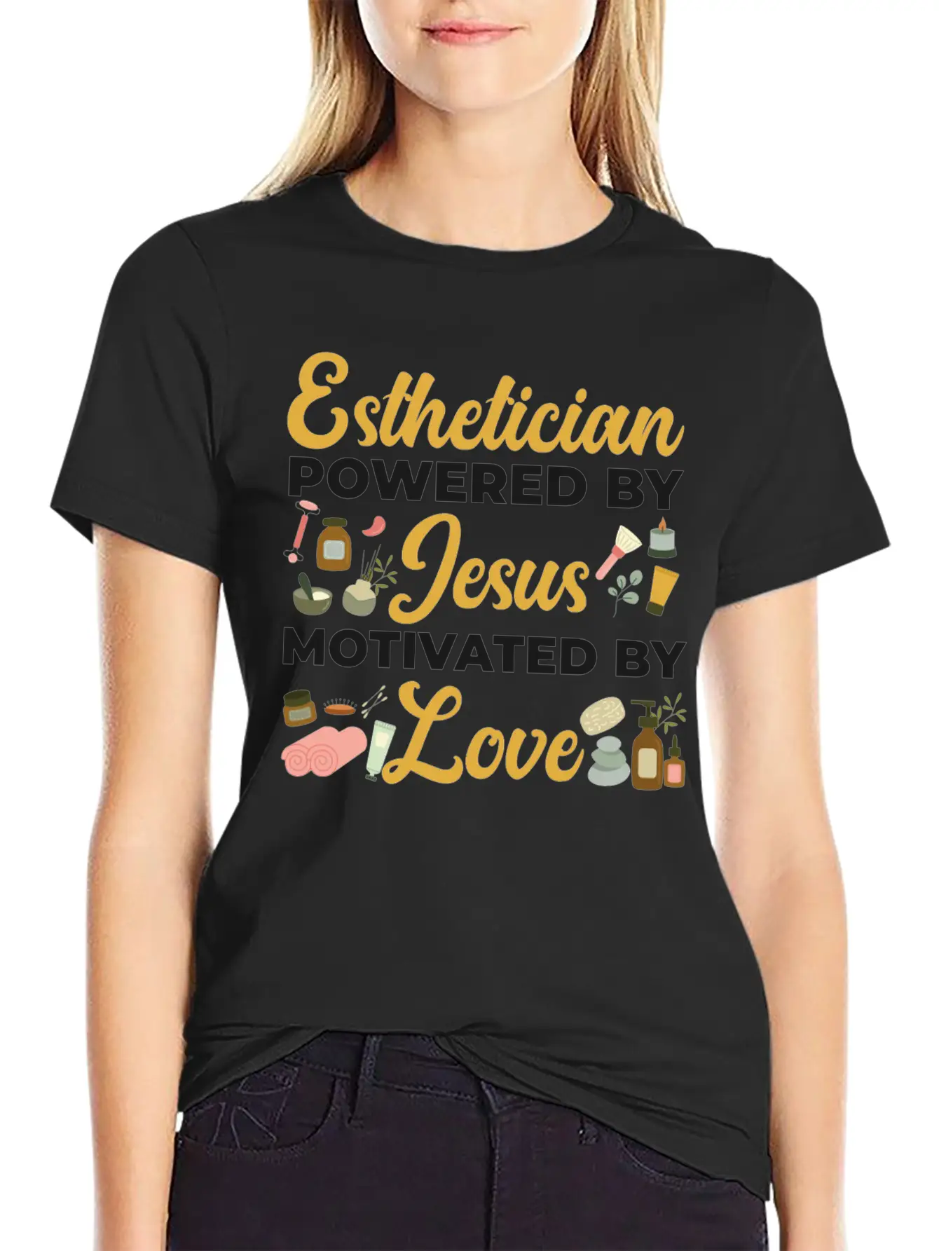 Cute Esthetician Skincare Essential Unisex Summer Tee – Soft Cotton Casual Fit