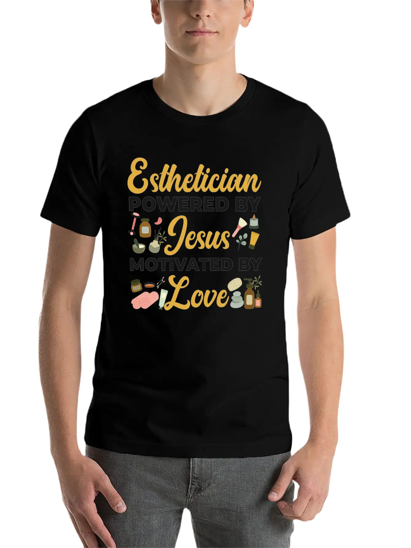 Cute Esthetician Skincare Essential Unisex Summer Tee – Soft Cotton Casual Fit