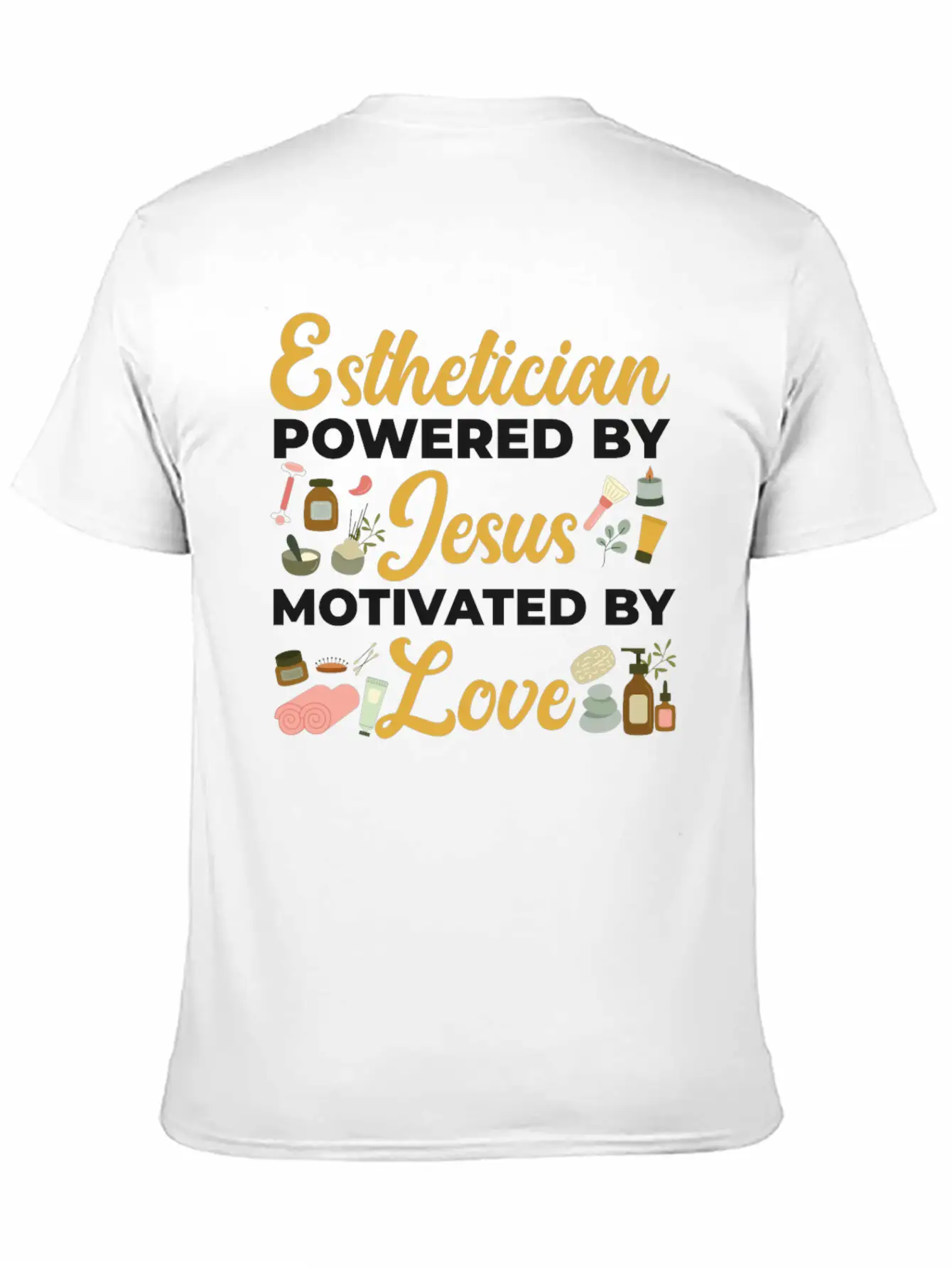 Cute Esthetician Skincare Essential Unisex Summer Tee – Soft Cotton Casual Fit