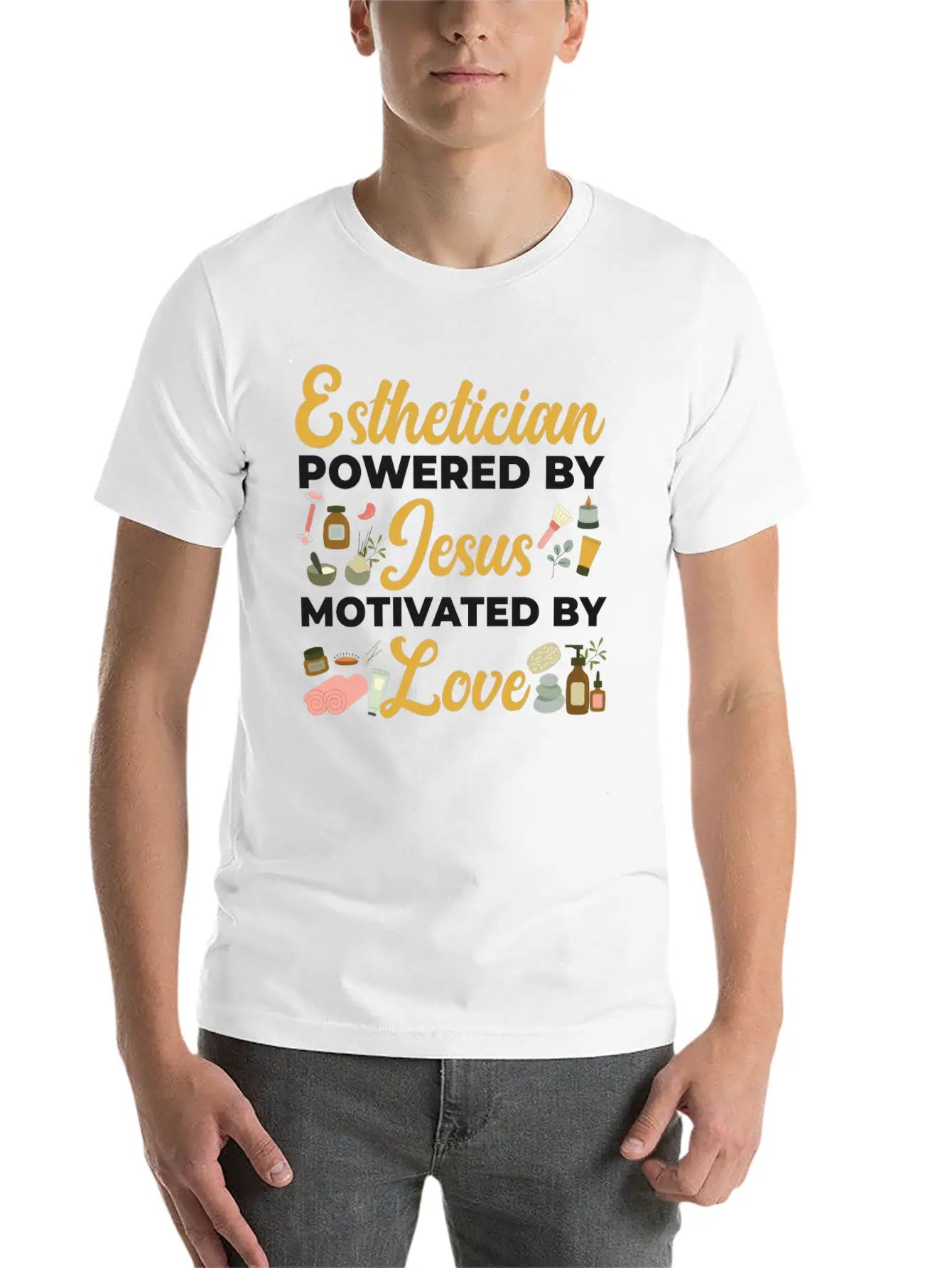 Cute Esthetician Skincare Essential Unisex Summer Tee – Soft Cotton Casual Fit