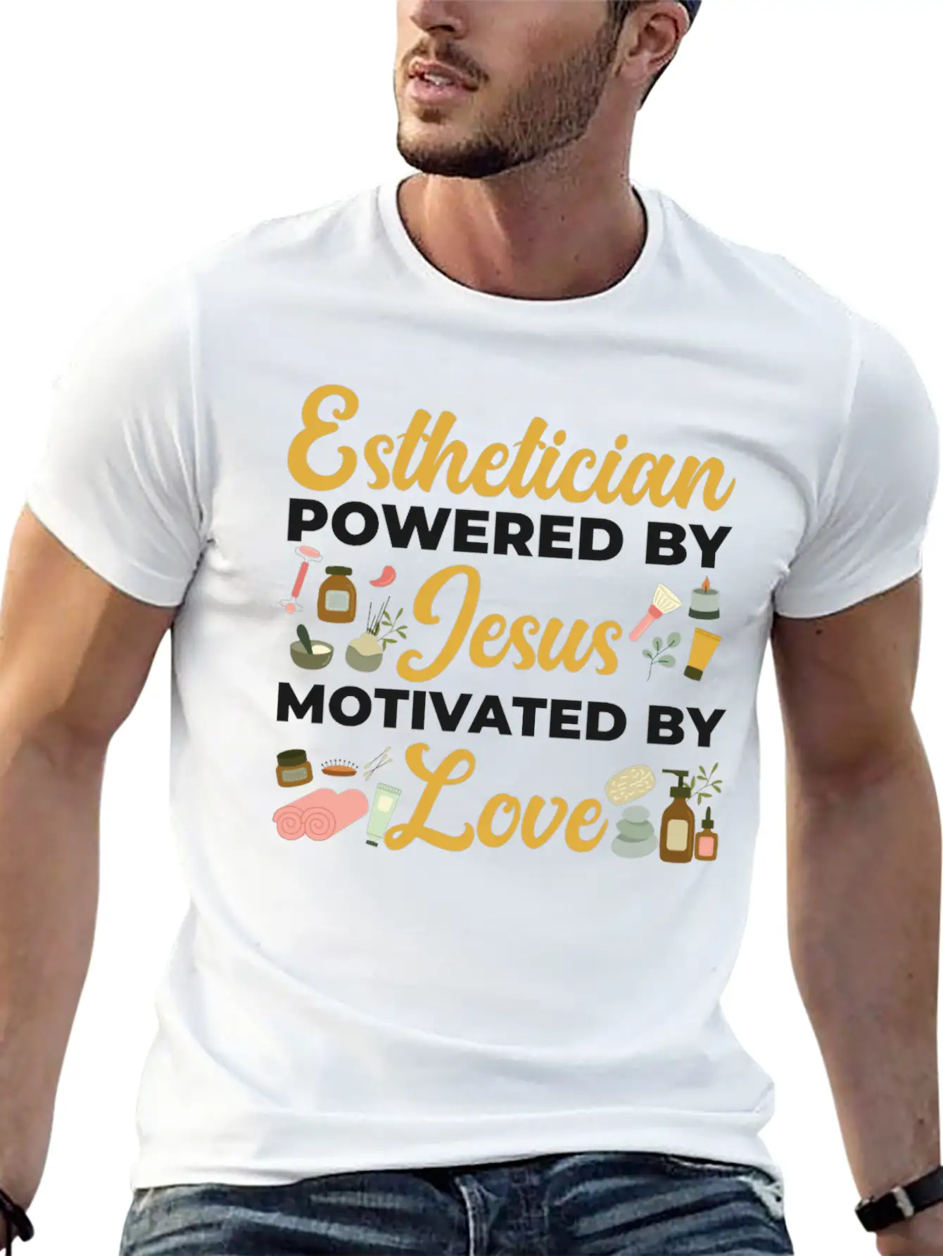 Cute Esthetician Skincare Essential Unisex Summer Tee – Soft Cotton Casual Fit