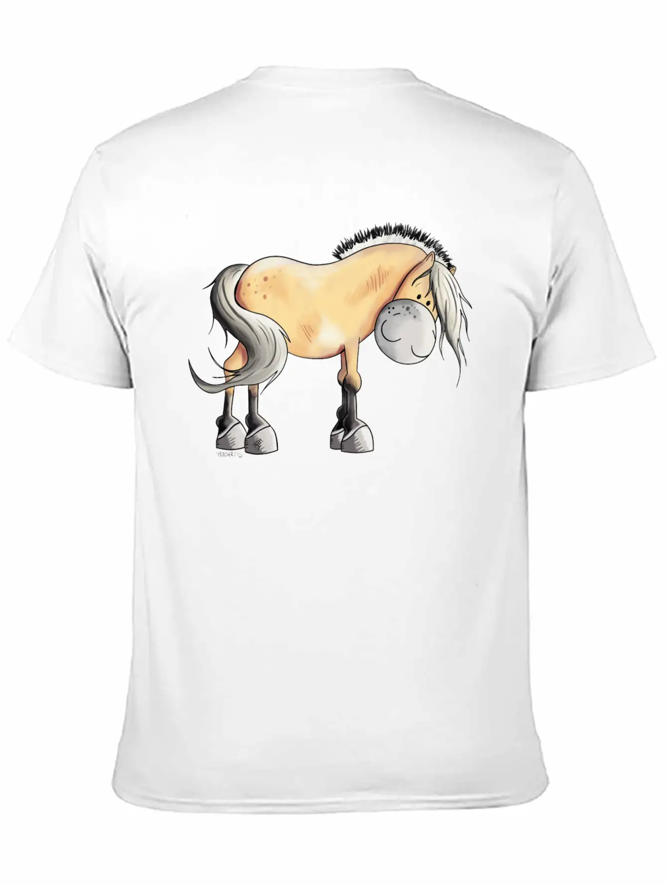Cute Fjordshorse - Fjord Horse - Horses - Gift Timeless Short Sleeve Tee – Comfy And Minimalist Design
