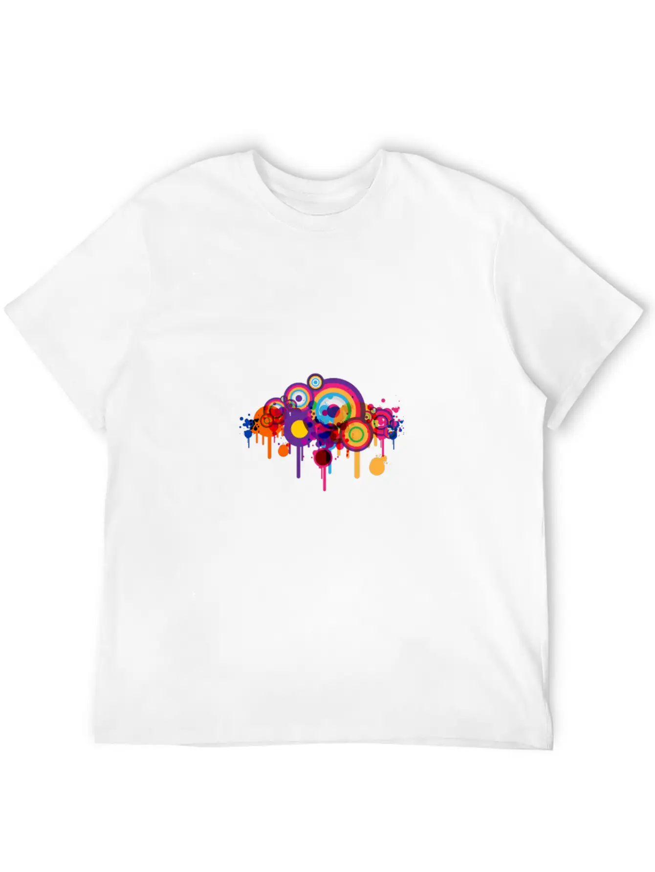 Cute Funny Cute Art Comic Drawing T-Shirt Unisex Short Sleeve Soft Cotton T-Shirt – Casual Everyday Wear